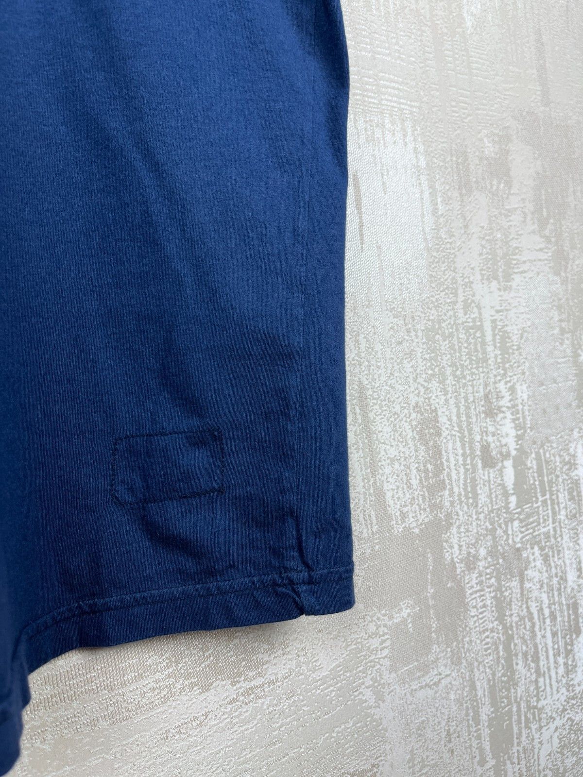 Universal Works Universal Works Print Pocket Men's T-shirt Size L Navy Blue Size US L / EU 52-54 / 3 - 18 Thumbnail