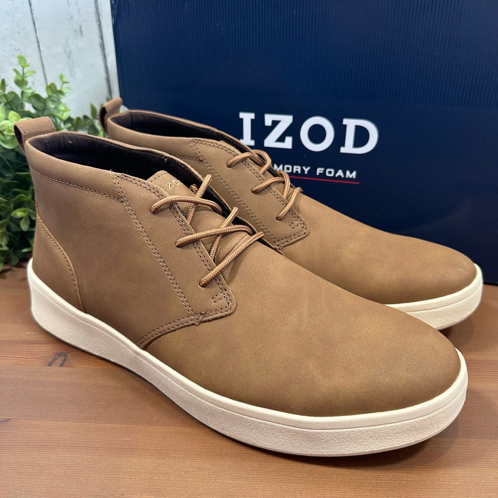 Izod IZOD Men's Palmer Chukka Boots Black Size 11 Size US 11 / EU 44 - 2 Thumbnail