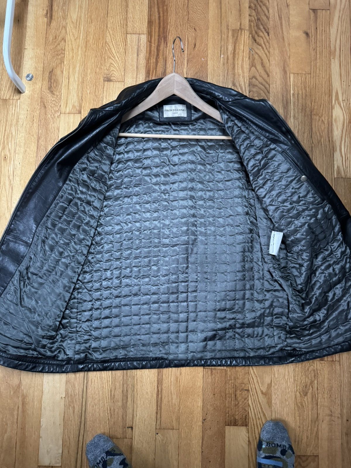 Pronto Uomo Pronto Uomo Leather Jacket Size US M / EU 48-50 / 2 - 4 Thumbnail