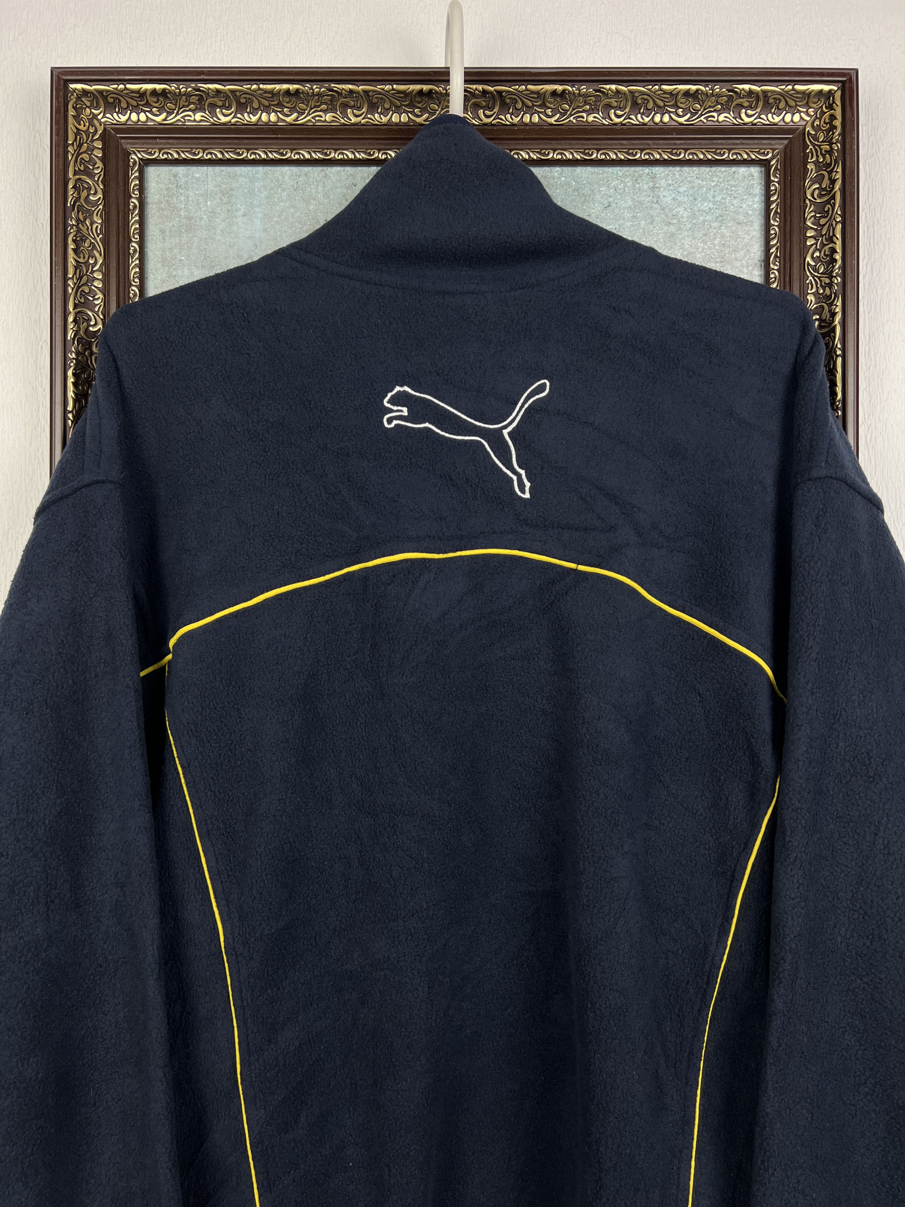 Puma Vintage Derby County Football Fleece Jacket Soccer Track Top Size US M / EU 48-50 / 2 - 9 Thumbnail