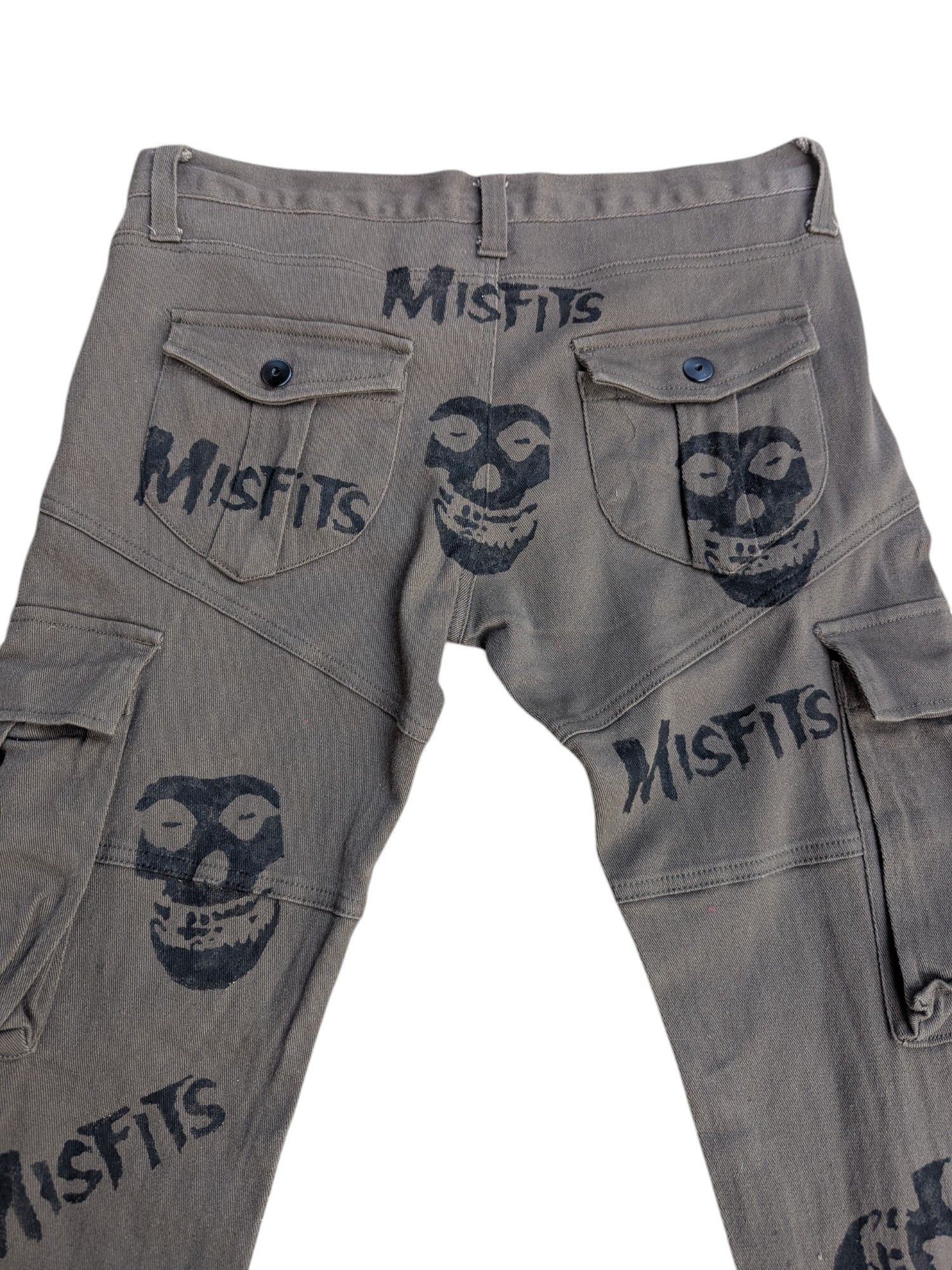 Japanese Brand × Misfits × Seditionaries Vintage Black Baccara Bondage Pants Misfits Custom Made Size 32" / US 10 / IT 46 - 11 Thumbnail