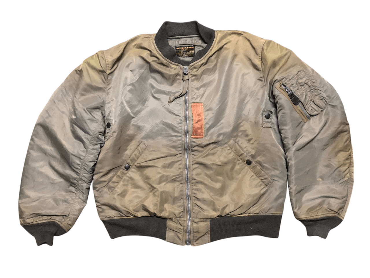 BUZZ RICKSON’S　MA-1　“LION UNIFORM”　M Buzz Rickson's MA-1 Lion Uniform Flight Jacket L Nylon KHK