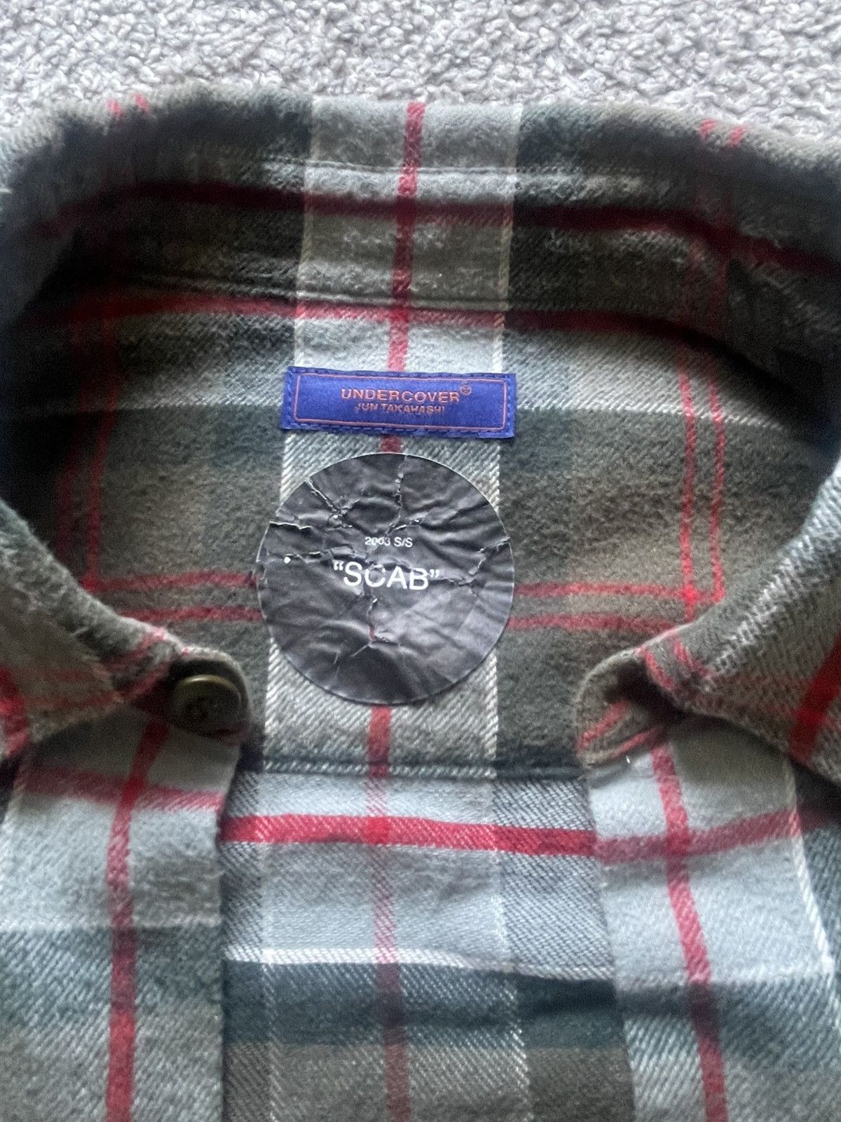 Undercover Undercover SS16 “The Greatest” Scab 3/4 Flannel Shirt Size US S / EU 44-46 / 1 - 3 Thumbnail