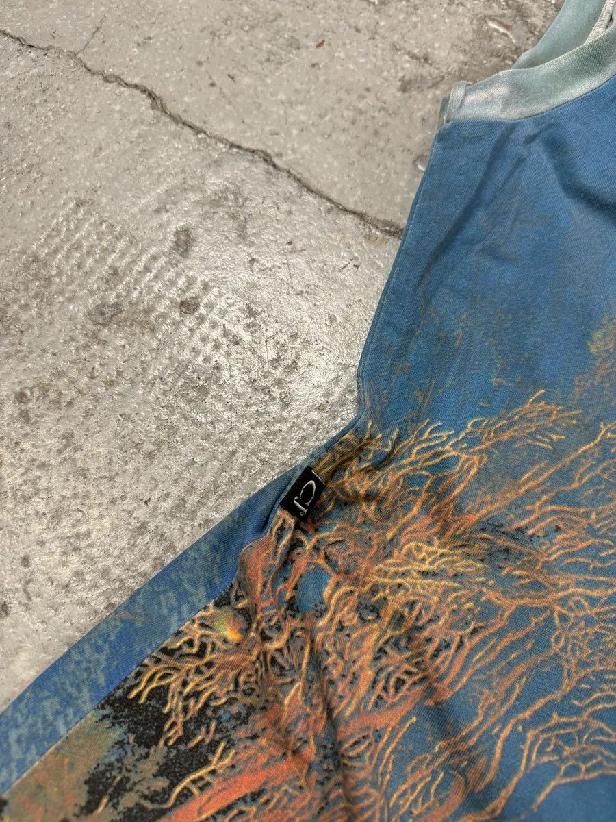 Roberto Cavalli SS1998 Cavalli Blue Coral Ocean Dress Size M / US 6-8 / IT 42-44 - 9 Thumbnail