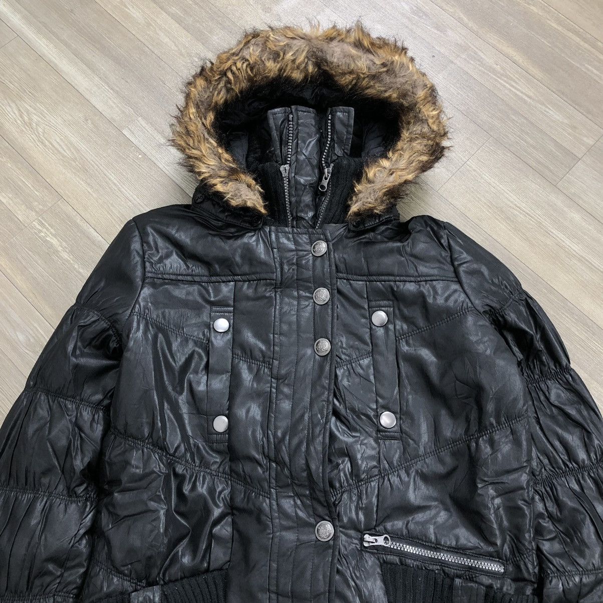 Japanese Brand 2000s Aller Bien Ifsixwasnine Lgb Kmrii Goa Style Fur Jacket Size US L / EU 52-54 / 3 - 12 Thumbnail