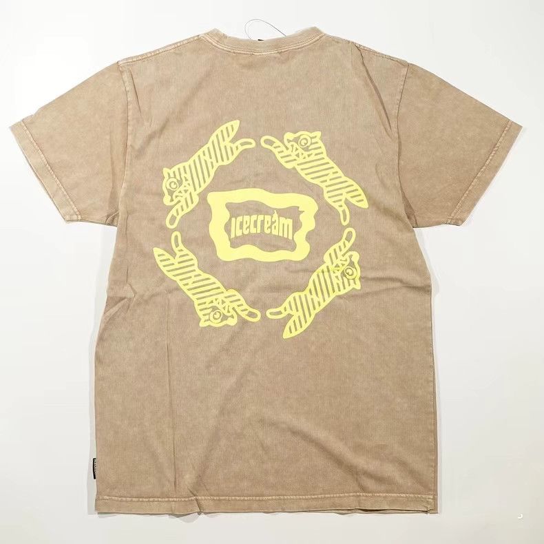 Billionaire Boys Club BBC ICECREAM Circle Logo Flying Dog Tie-Dye T-Shirt Size US L / EU 52-54 / 3 - 5 Thumbnail