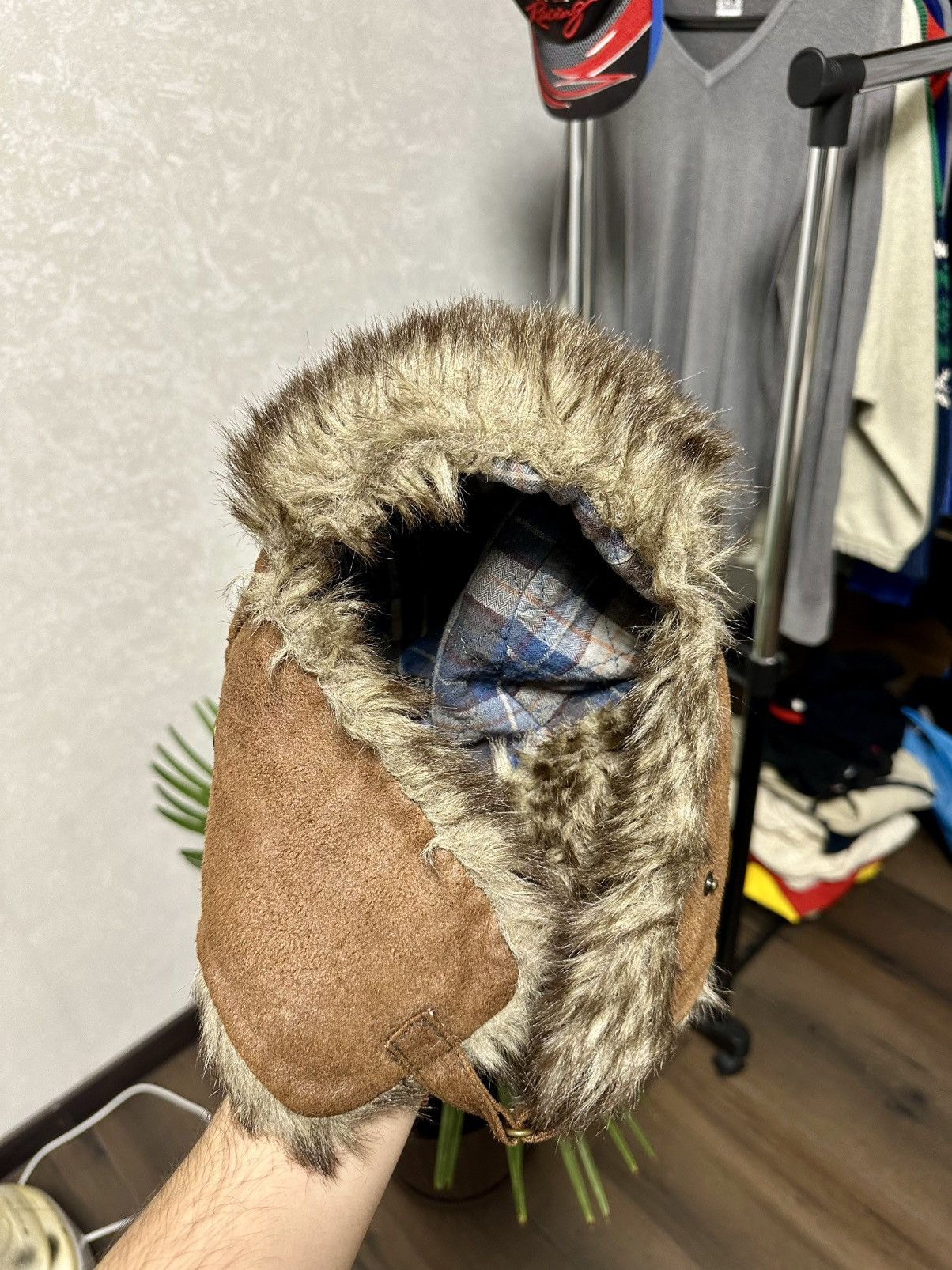 Other Ushanka Trapper Hat Furry Mohair Fuzzy Y2K Size ONE SIZE - 7 Thumbnail