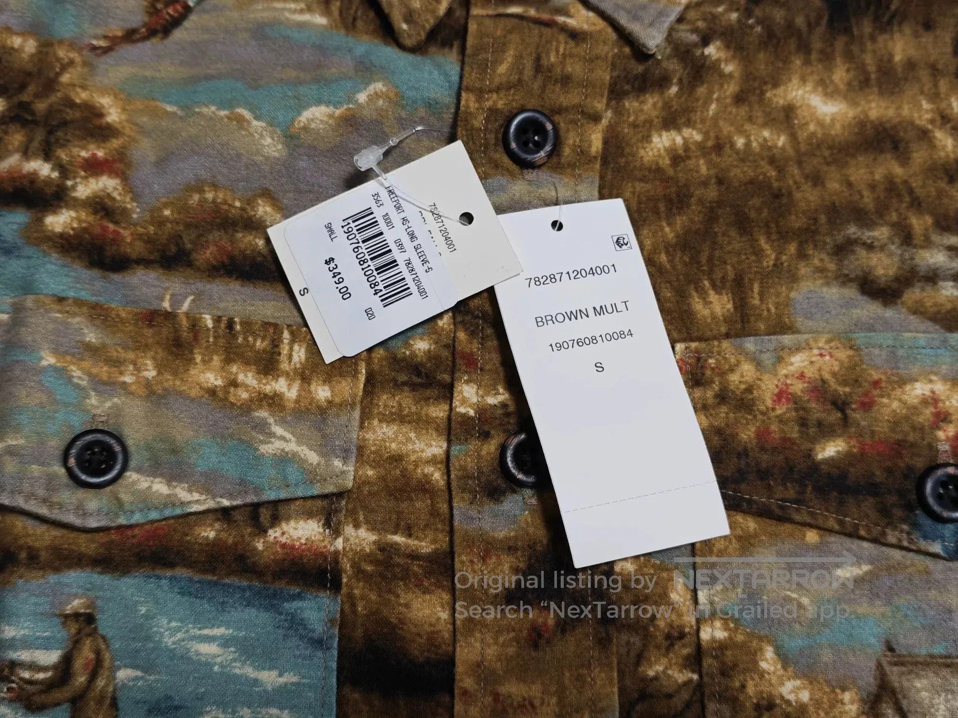 RRL Ralph Lauren Ralph Lauren Vintage Hunting Print Shirt. Size US S / EU 44-46 / 1 - 3 Thumbnail