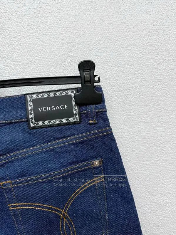 Versace Versace Blue Denim Men's Casual Pants . Size US 26 / EU 42 - 7 Thumbnail