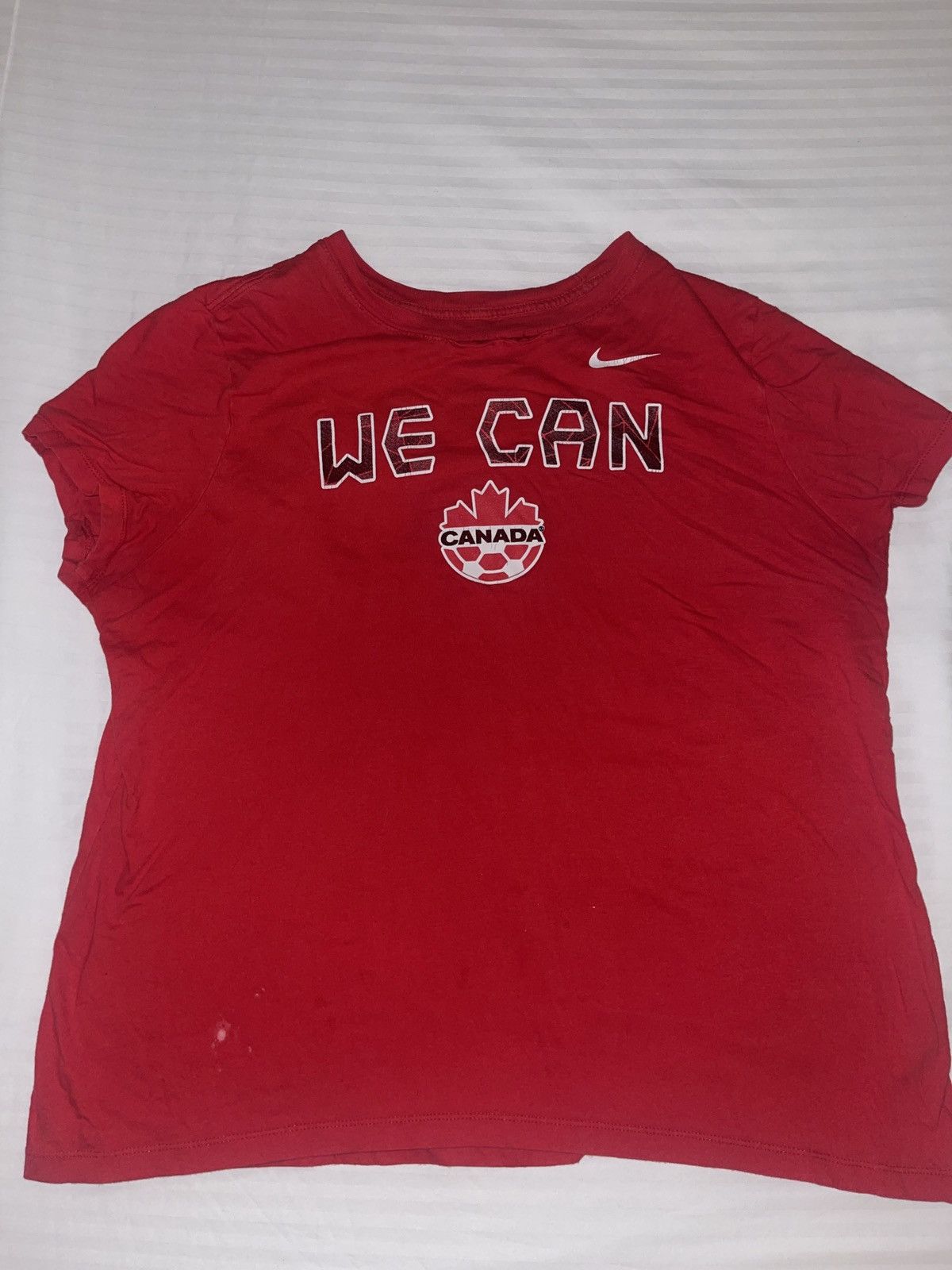 Japanese Brand × Nike × Vintage Vintage Canadian Soccer Tee Size US XL / EU 56 / 4 - 1 Thumbnail