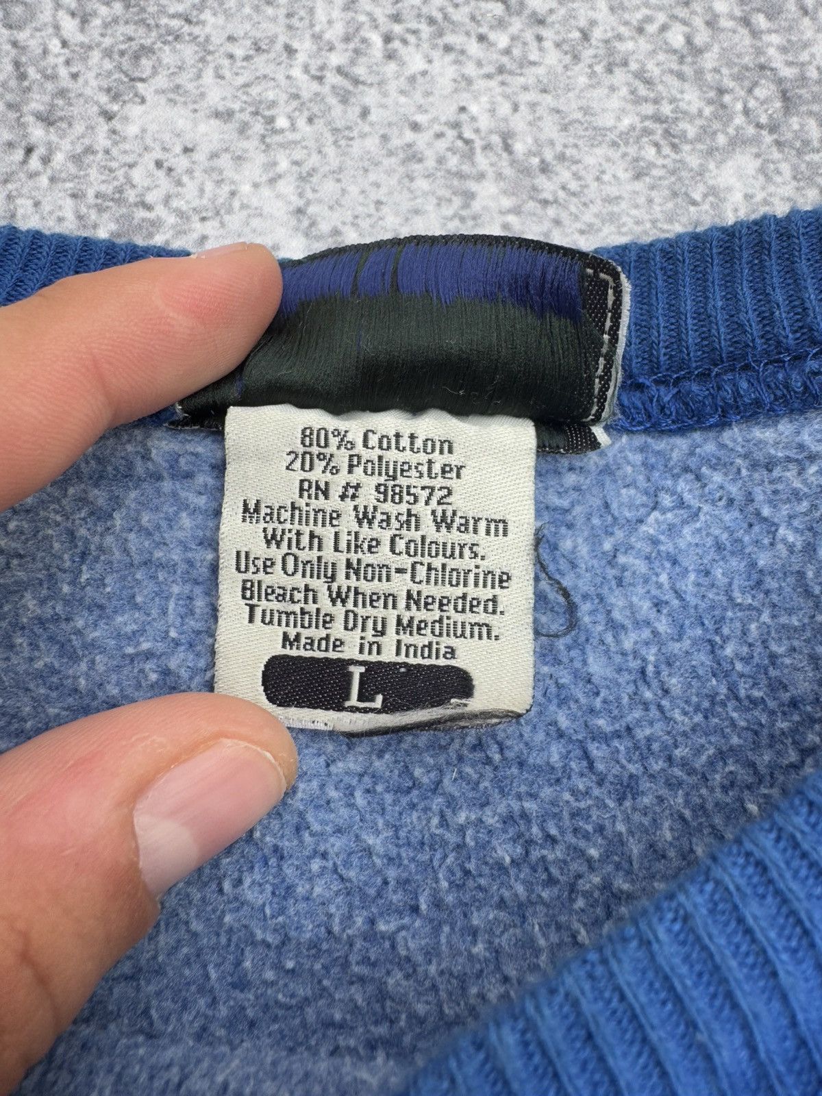Steve And Barrys × Vintage Steve&Barrys & Detroit Men’s Vintage Sweatshirt Size US L / EU 52-54 / 3 - 7 Thumbnail