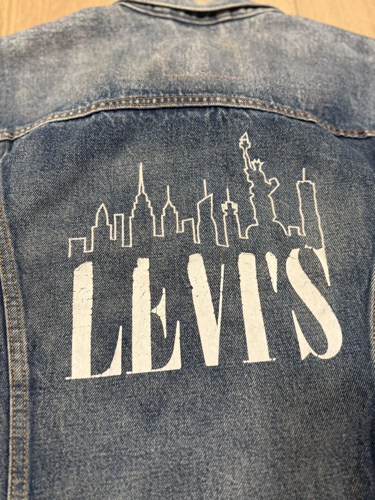 Levi's Levi New York City Denim Jacket Size US M / EU 48-50 / 2 - 4 Thumbnail