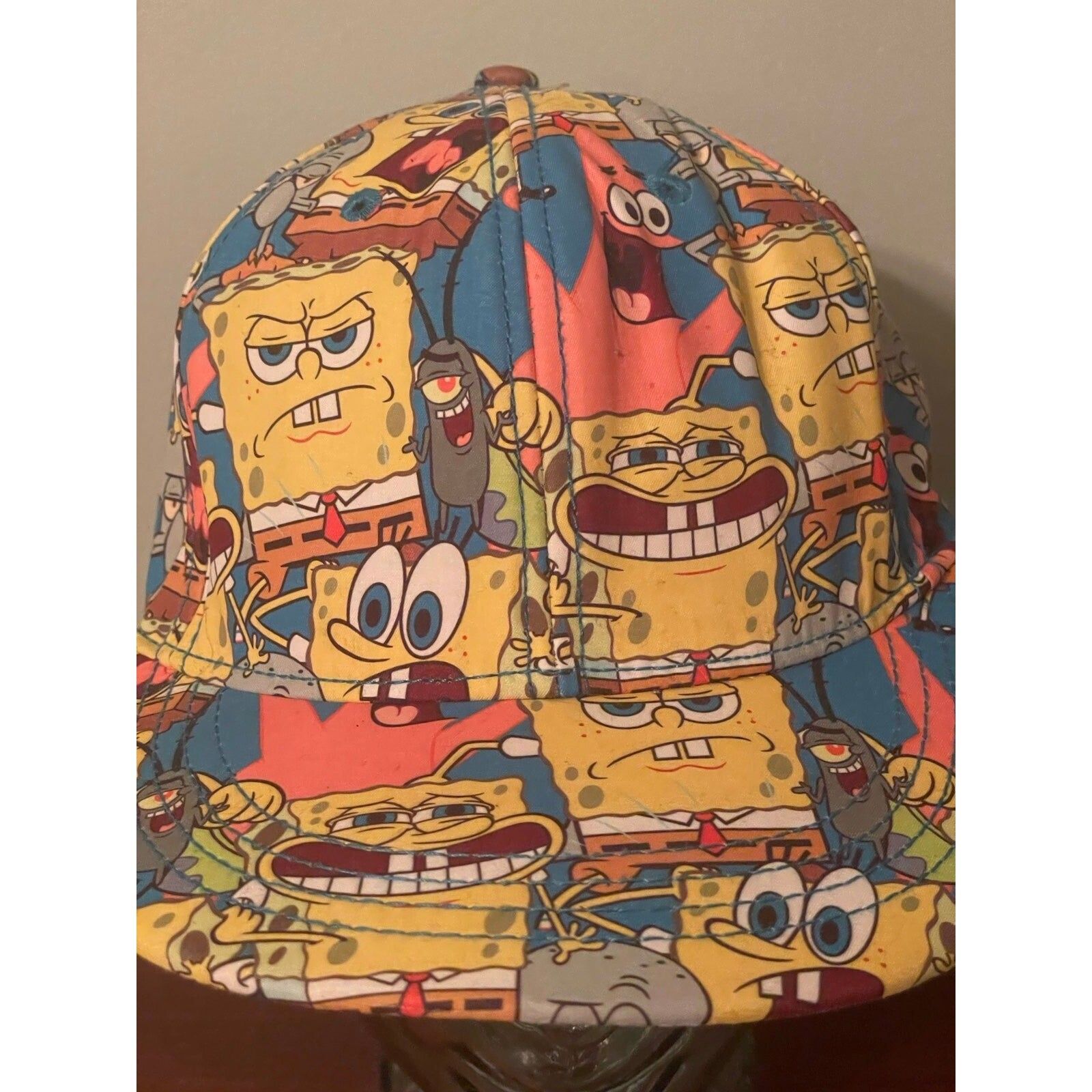 Nickelodeon SpongeBob SquarePants Hat 2011 Size ONE SIZE - 2 Preview
