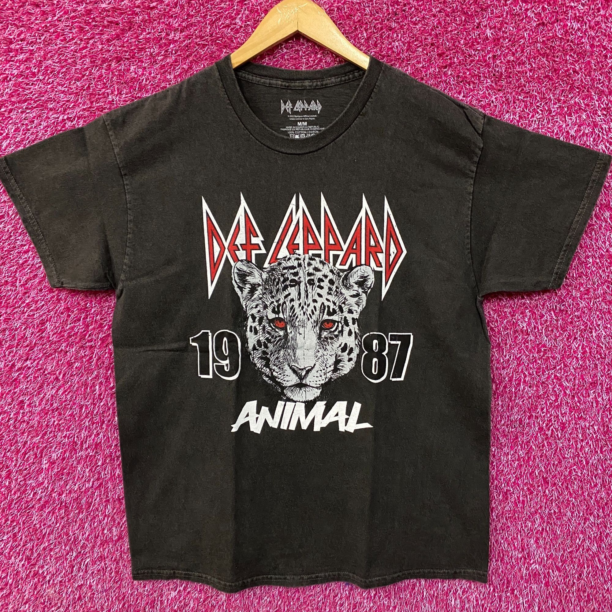 Def Leppard Def Leppard 'Animal' 1987 Graphic Heavy Metal T-Shirt Medium Size US M / EU 48-50 / 2 - 1 Thumbnail