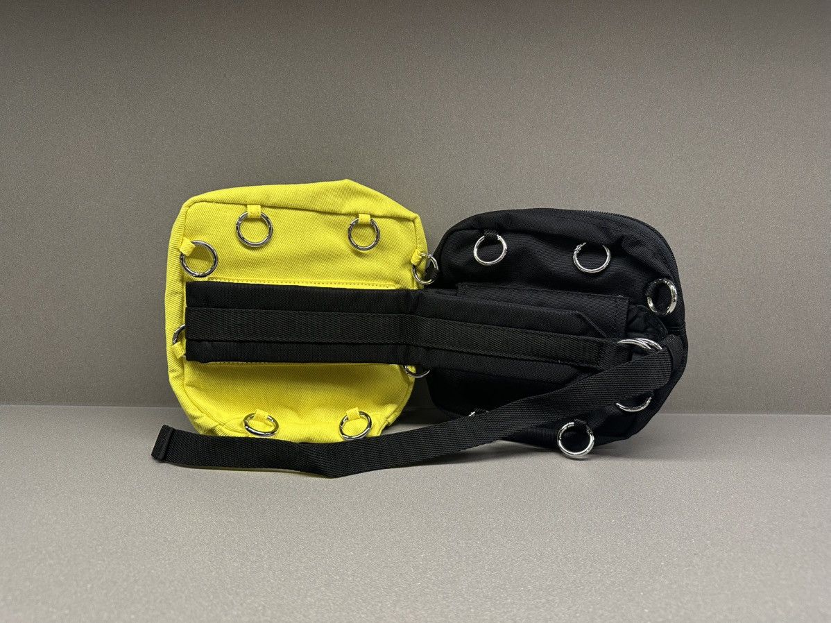 Raf Simons Raf Simons x Eastpak Waist Loop Black Yellow Size ONE SIZE - 5 Thumbnail