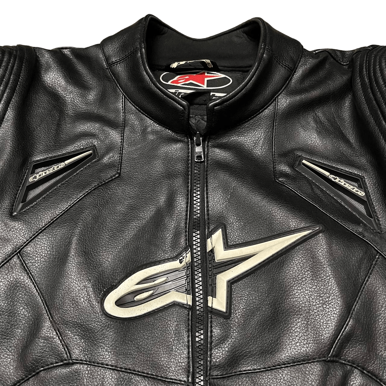 Alpinestars Vintage Alpinestars Motorcycle Racing Jacket With Padding Size US L / EU 52-54 / 3 - 5 Thumbnail