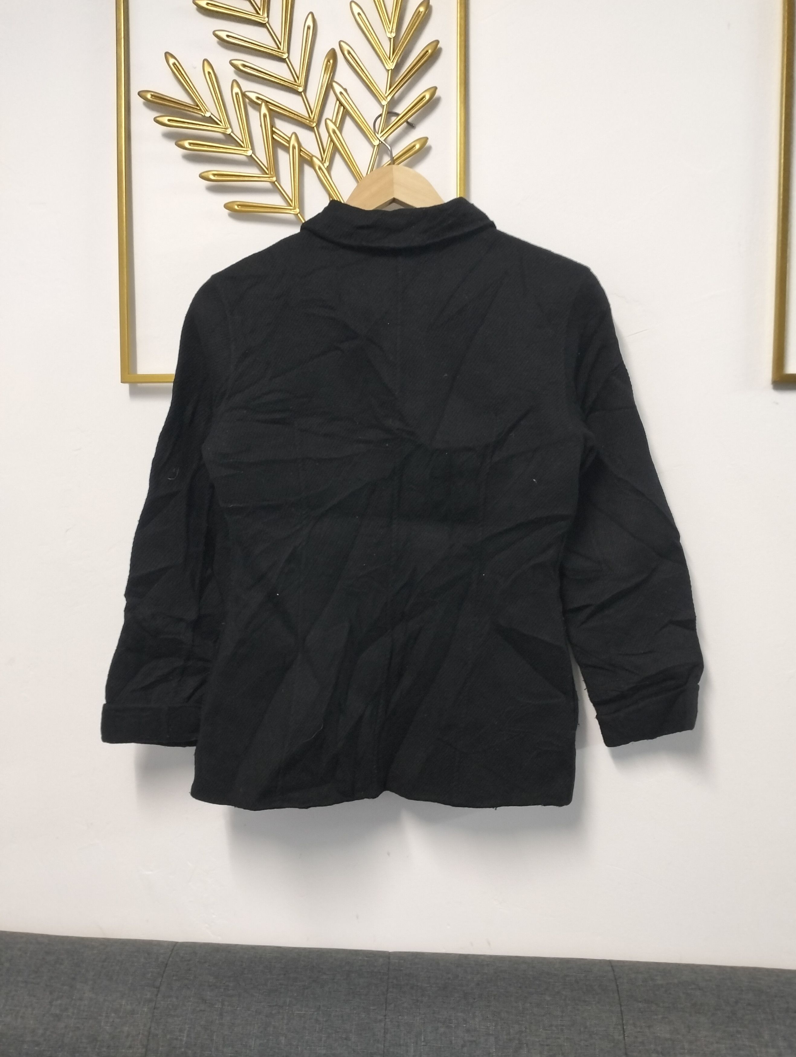 Designer × Japanese Brand × Yohji Yamamoto Yohji Yamamoto ined Wool coat Jacket Size US S / EU 44-46 / 1 - 3 Thumbnail
