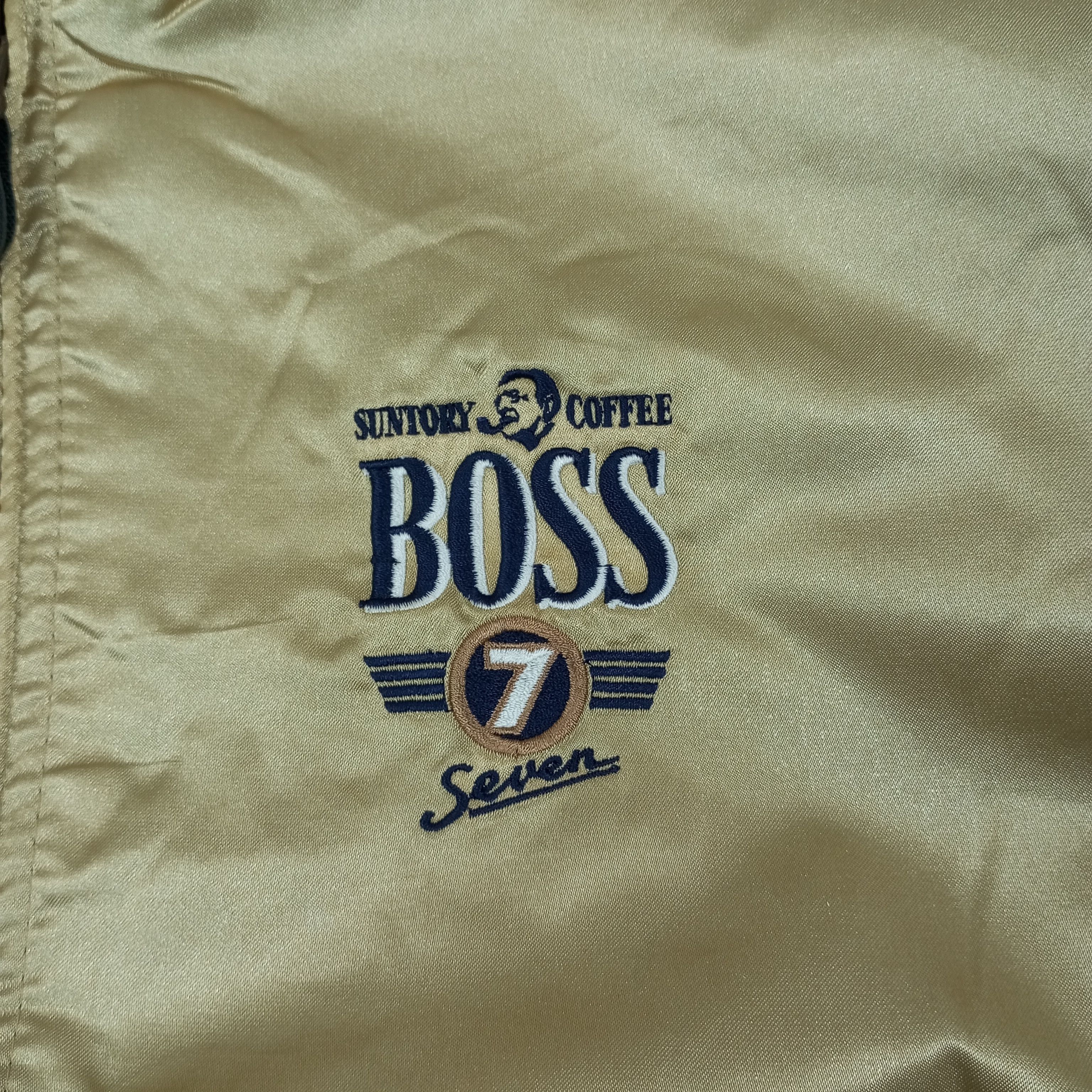Vintage Boss 7 Seven Suntory Coffee Reversible Jacket c236n13 Size US L / EU 52-54 / 3 - 2 Thumbnail
