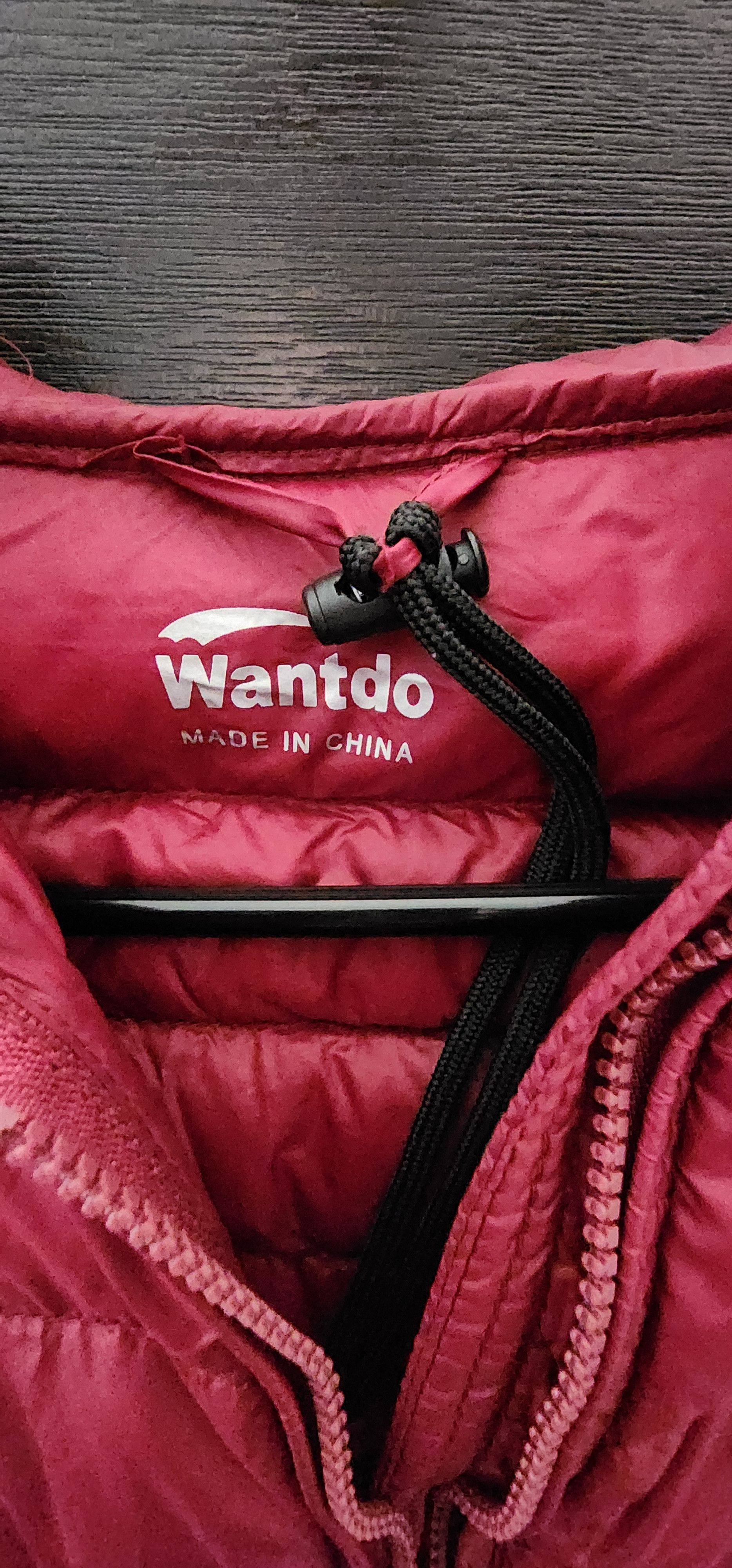 Other Wantdo Packable Ultra Light Weight Down Jacket Wine Red XS Size XS / US 0-2 / IT 36-38 - 2 Thumbnail