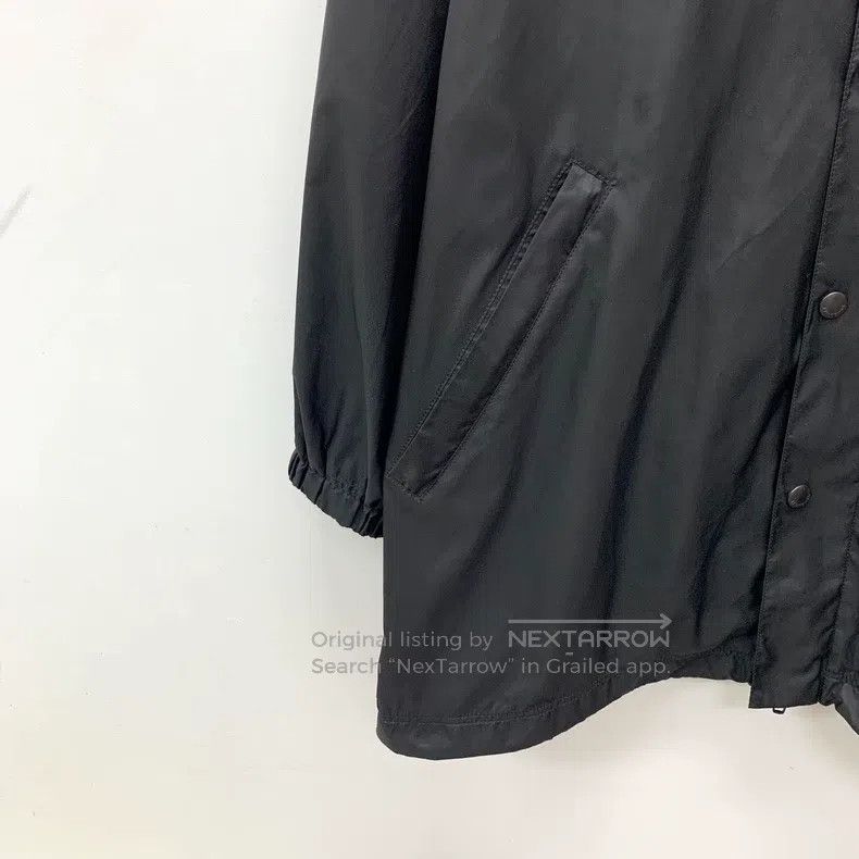 Balenciaga Balenciaga Black Logo Letter Embroidered Hooded Single Bre Size US S / EU 44-46 / 1 - 4 Thumbnail