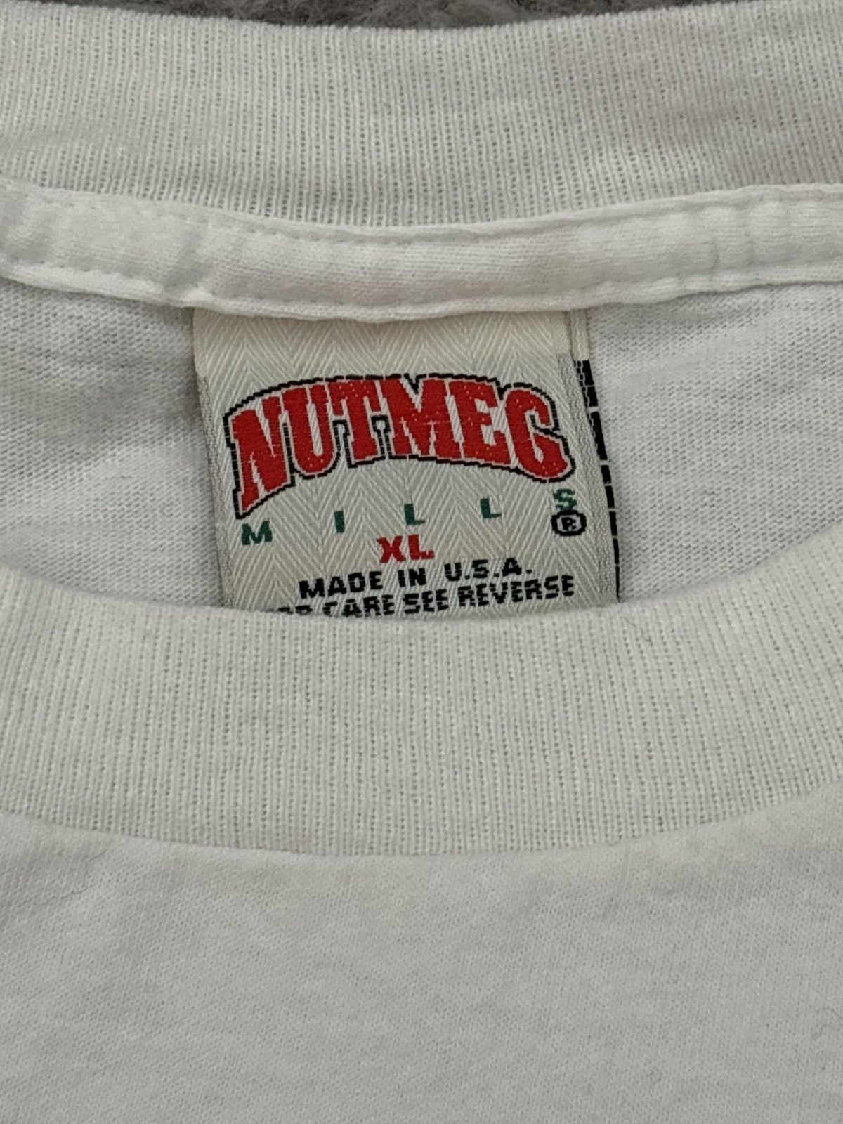 NHL × Nutmeg × Vintage Stanley Cup Finals Red Wings v. Devils 1995 NHL Vintage Tee Size US XL / EU 56 / 4 - 3 Thumbnail