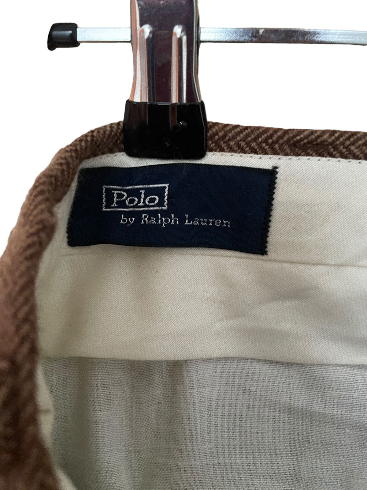 Vintage Vintage Brand Polo Ralph Lauren 100% Wool Pants 1980s Size US 36 / EU 52 - 8 Thumbnail