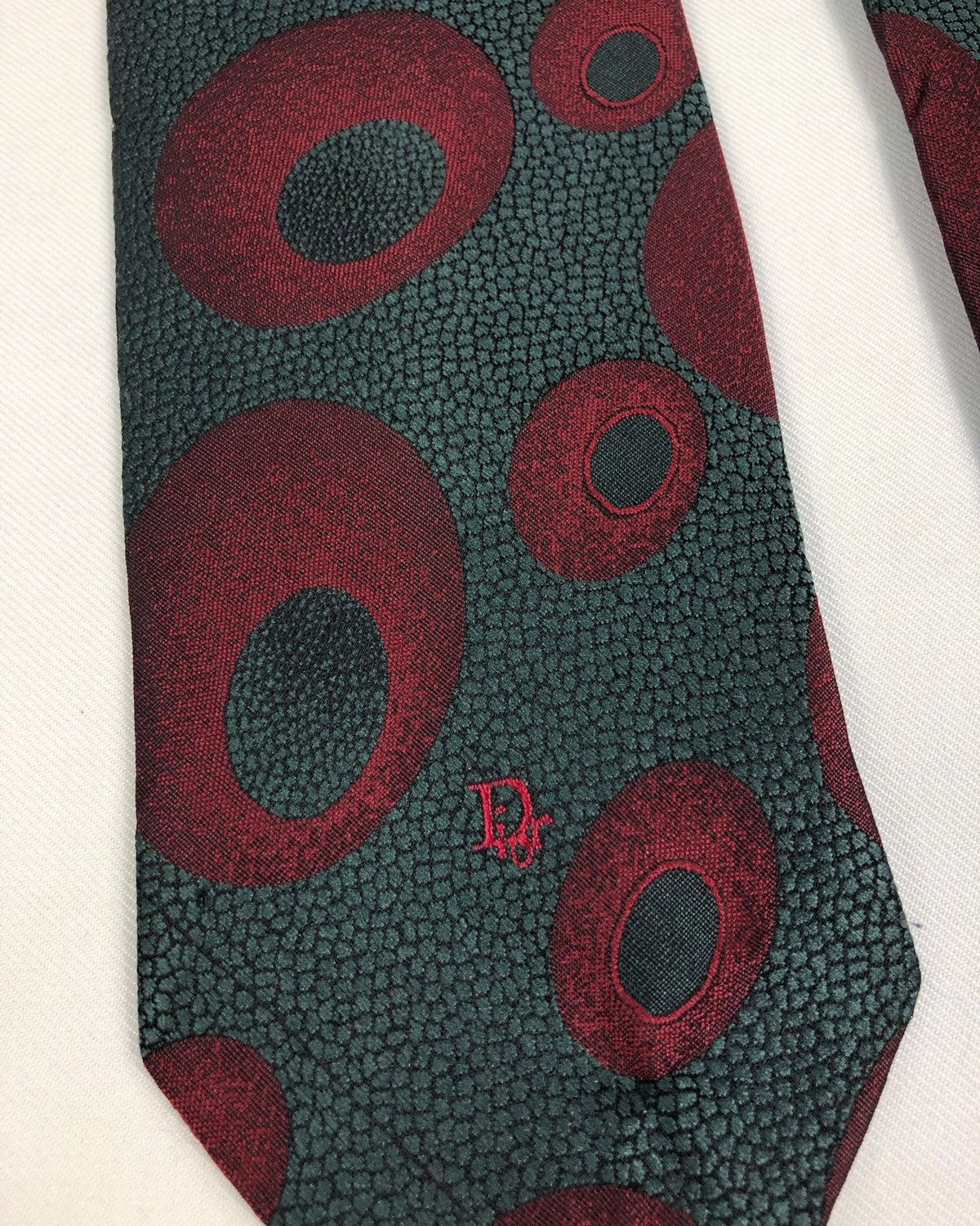 Christian Dior Monsieur Rare Vintage Christian Dior Tie Made in USA Size ONE SIZE - 5 Thumbnail