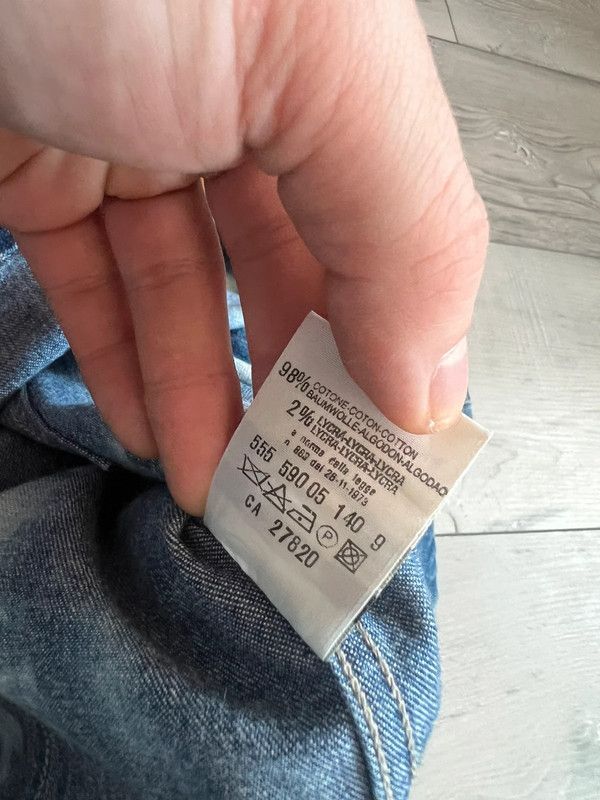 Helmut Lang × Vintage denim jacket Helmut Lang M rare Size M / US 6-8 / IT 42-44 - 6 Thumbnail