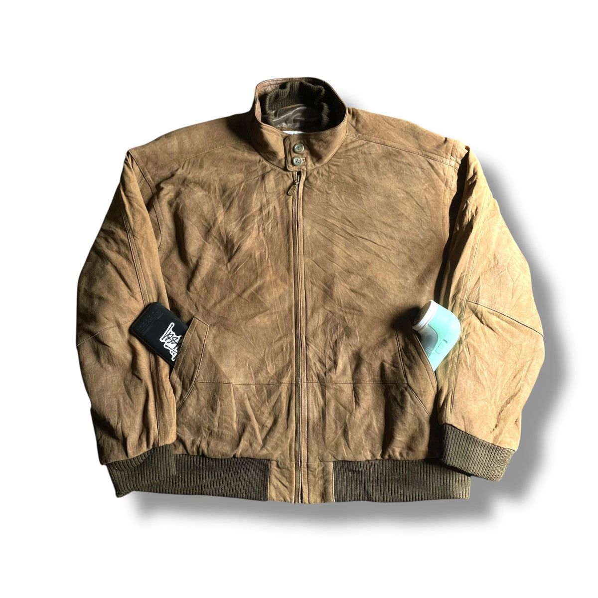 CHRIST GERMAN LEATHER FULL ZIP JACKET