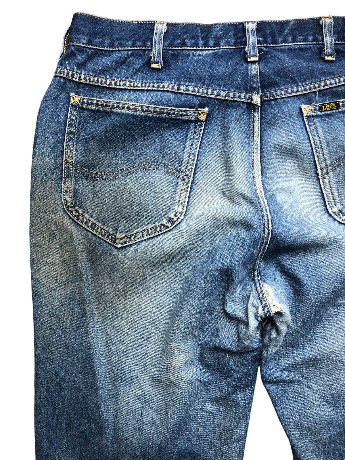 Japanese Brand × Lee × Vintage Vintage Lee Ripped Distressed Denim Jeans Size US 35 - 12 Thumbnail
