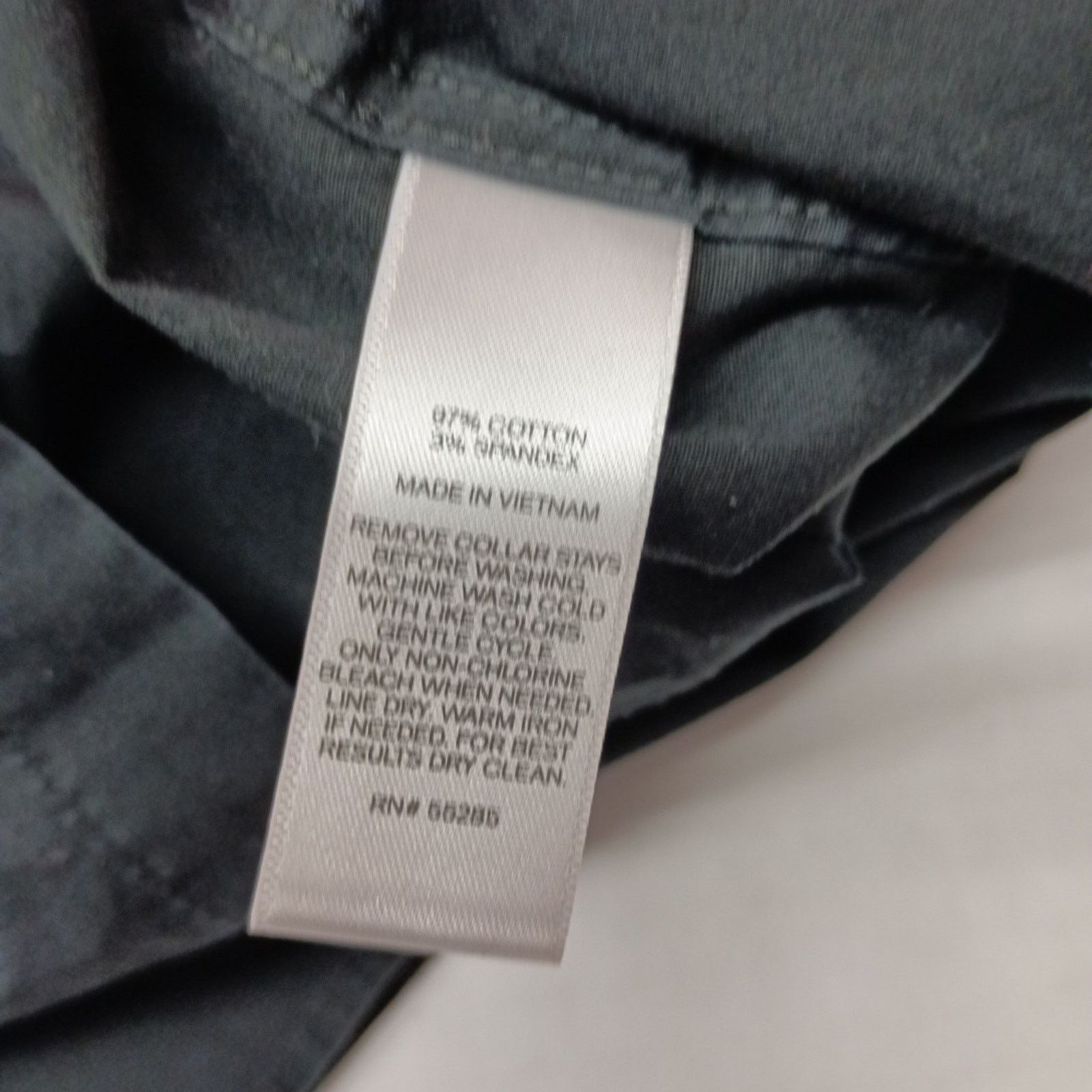 Express Express Shirt Men's S Small 14-14.5 Black Fitted Pockets Size US S / EU 44-46 / 1 - 6 Thumbnail
