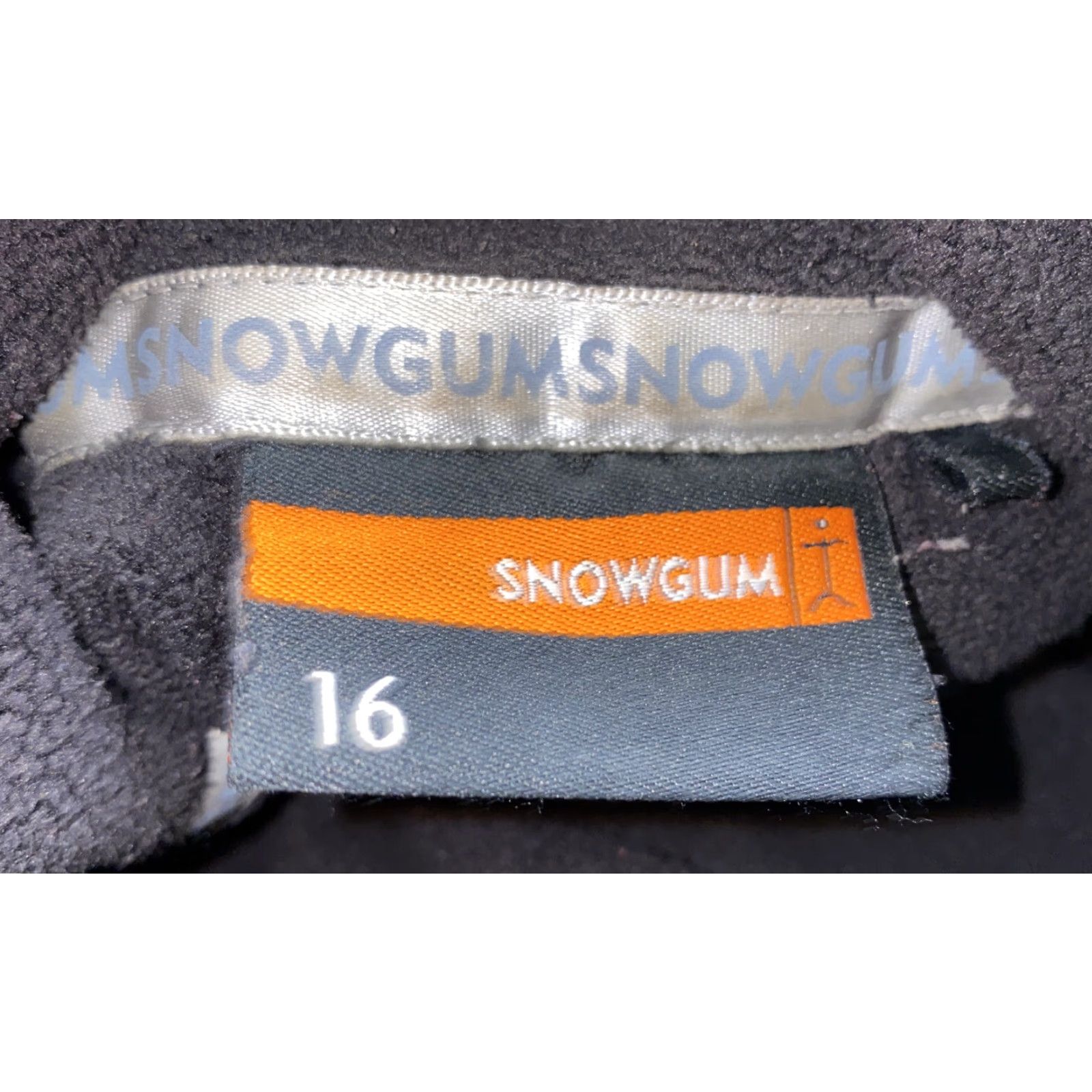 Vintage Snowgum Womens Black Fleece Full Zip Warm Jacket Regular XL Size 16/XL Women Jacket Basic Zip Casual Size XL / US 12-14 / IT 48-50 - 6 Thumbnail