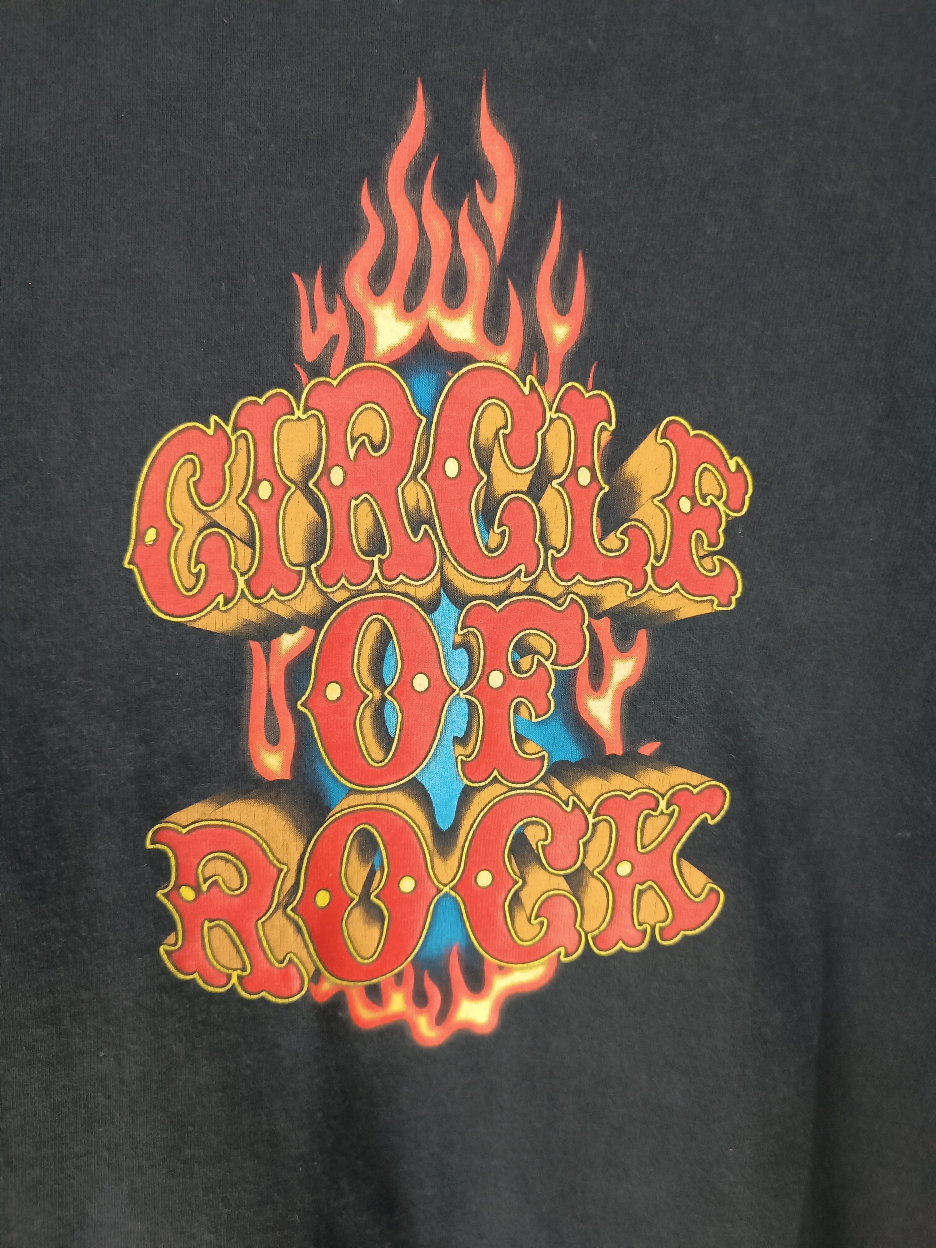 Band Tees VINTAGE '05 B'z LIVE-GYM 2005 "CIRCLE OF ROCK" VERY RARE TEE Size US L / EU 52-54 / 3 - 10 Thumbnail