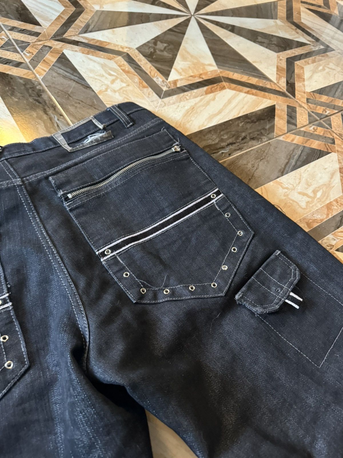 Japanese Brand × Vintage Red Ape Indigo Denim Size US 36 / EU 52 - 6 Thumbnail