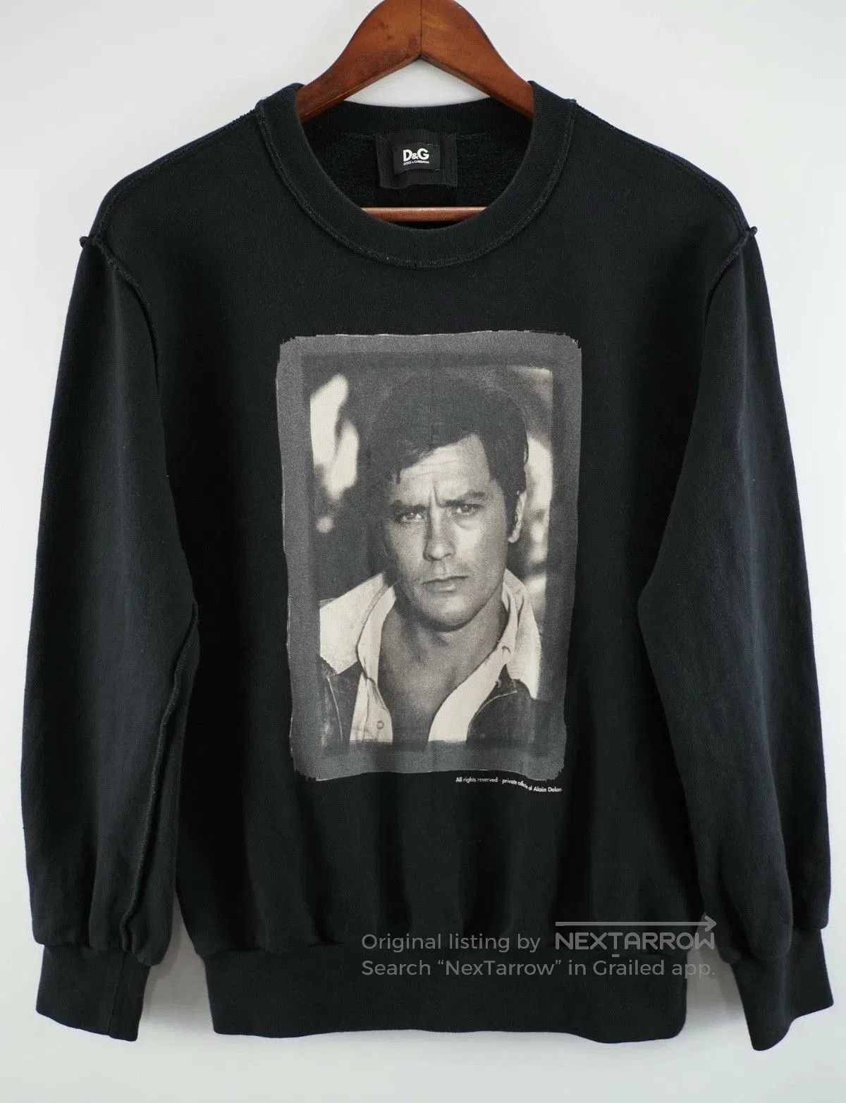 Dolce & Gabbana DG Alain Delon Printed Sweatshirt. Size US M / EU 48-50 / 2 - 1 Thumbnail