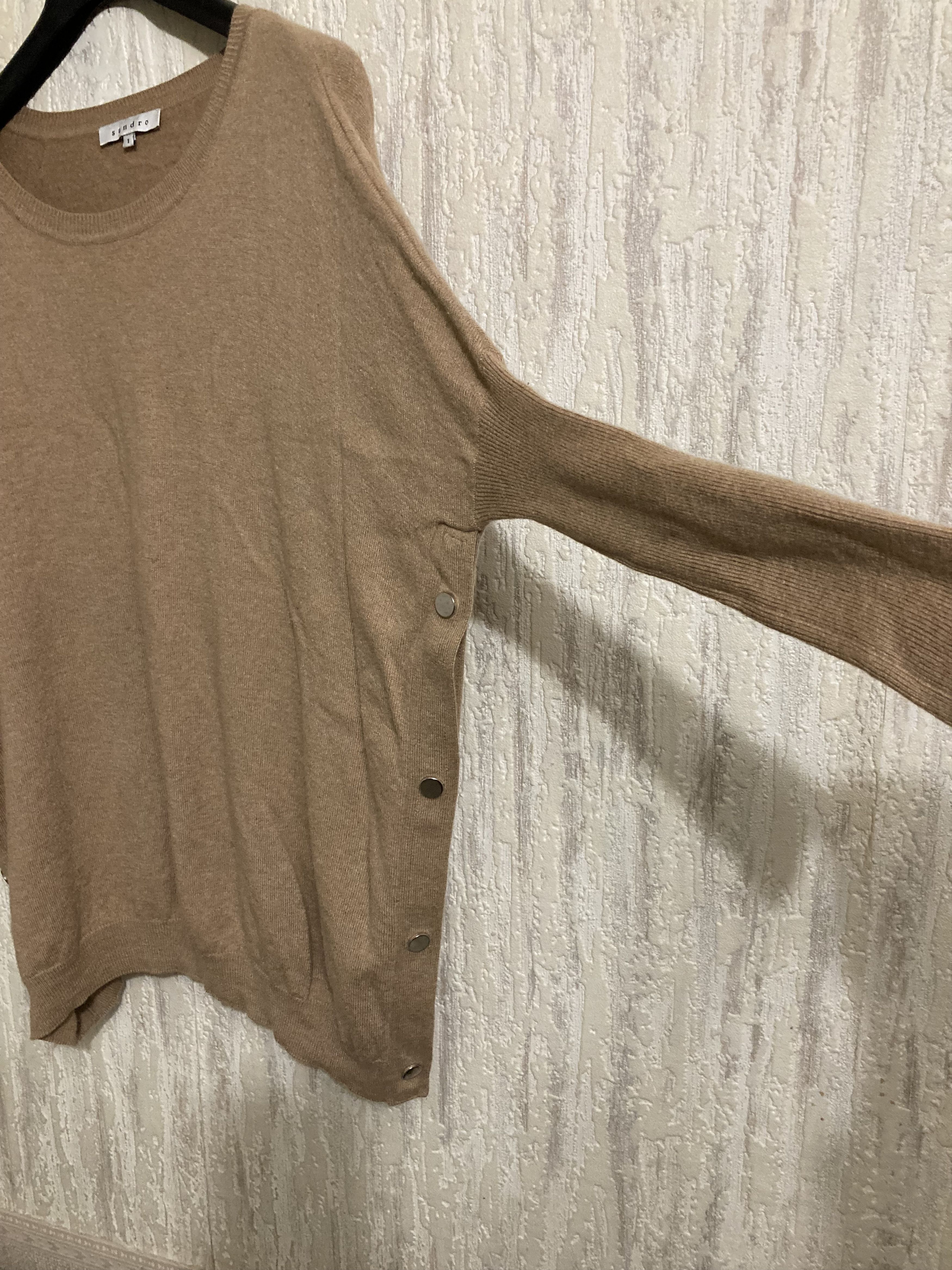 Designer × Sandro Sandro Paris Avant-garde baggy oversized sweater top Size S / US 4 / IT 40 - 5 Thumbnail
