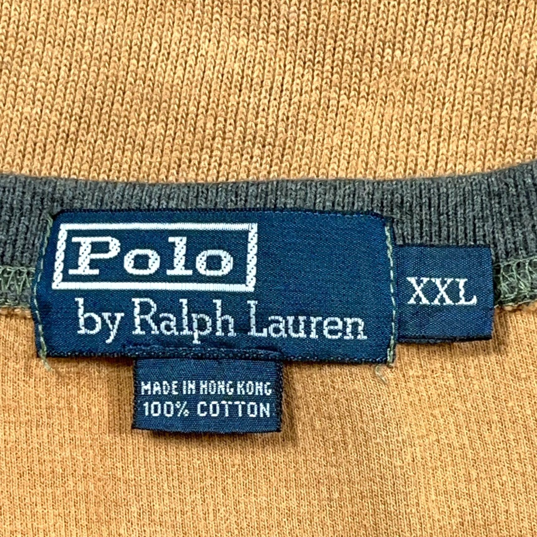 Polo Ralph Lauren Polo Ralph Lauren Sweater Shirt Men 2XL Brown V Neck Pullover Knit Style Logo Embroidered Classic Golf Casual Modern Size US XXL / EU 58 / 5 - 3 Thumbnail