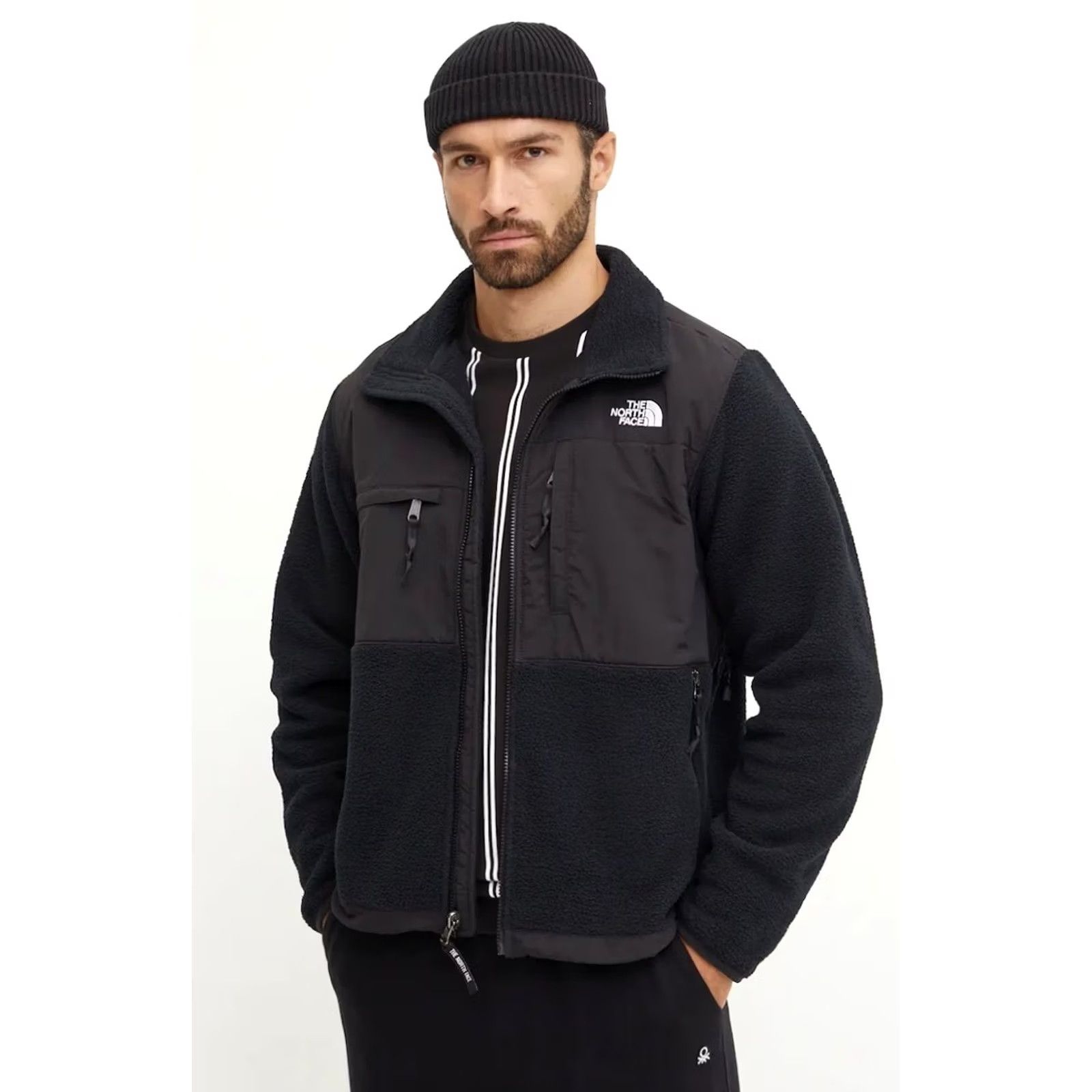 The North Face The North Face Denali Fleece Jacket Mens Medium Black Retro Classic Size US M / EU 48-50 / 2 - 2 Thumbnail