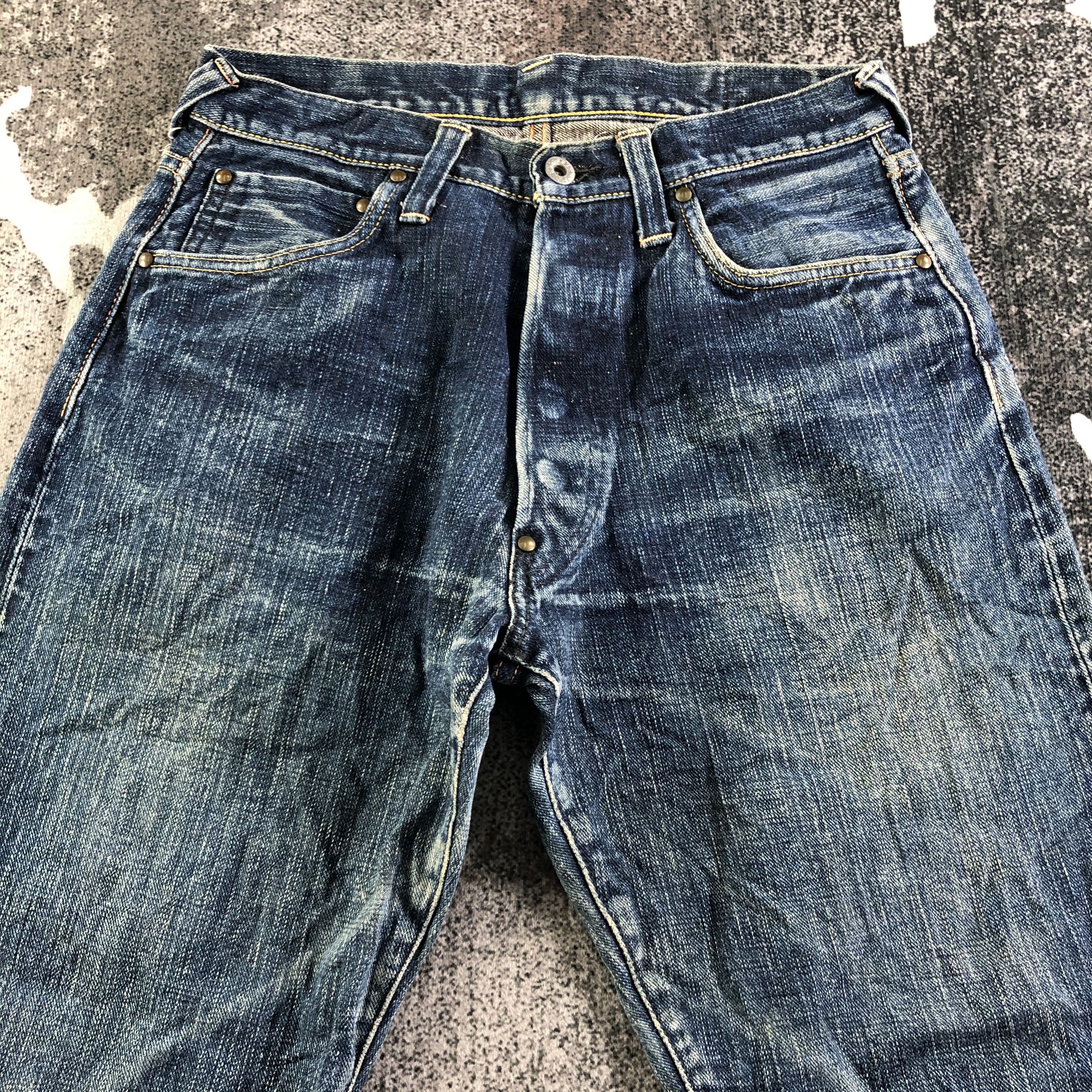 Vintage Evisu Yamane Selvedge Jeans Redline Denim KJ3042