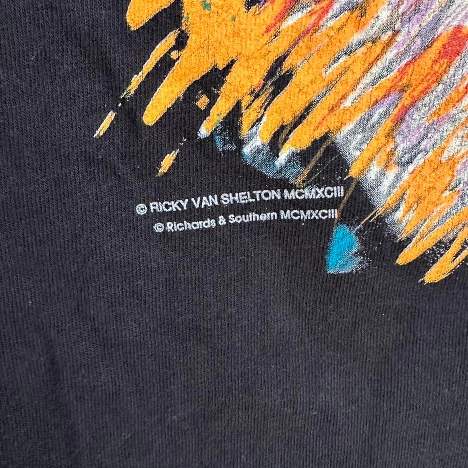 Band Tees × Vintage Vintage Ricky Van Shelton Concert Tour T-Shirt Size US XL / EU 56 / 4 - 4 Thumbnail