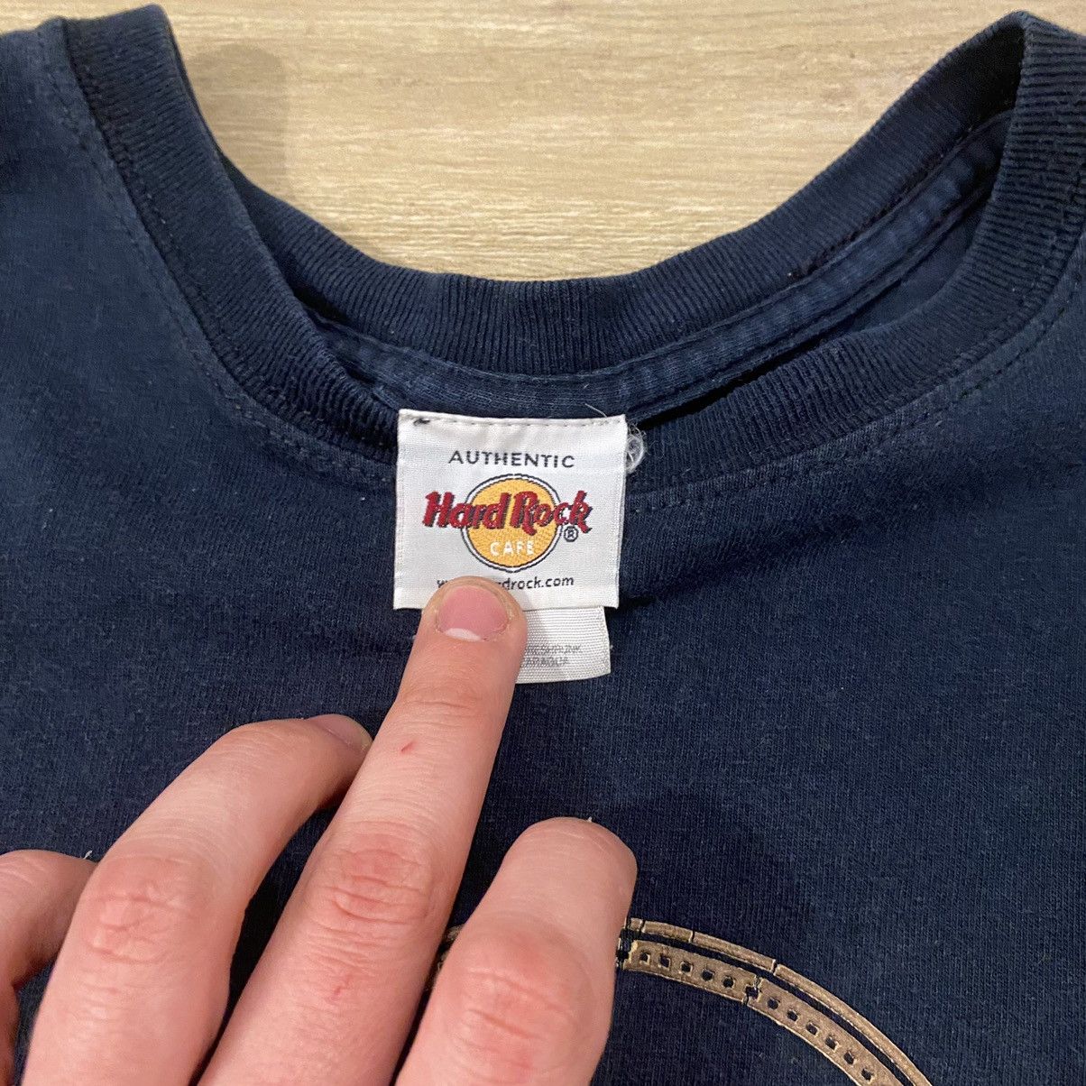 Hard Rock Cafe × Vintage Crazy Vintage Hard Rock Cafe Orlando Black T-Shirt Size US XL / EU 56 / 4 - 5 Thumbnail