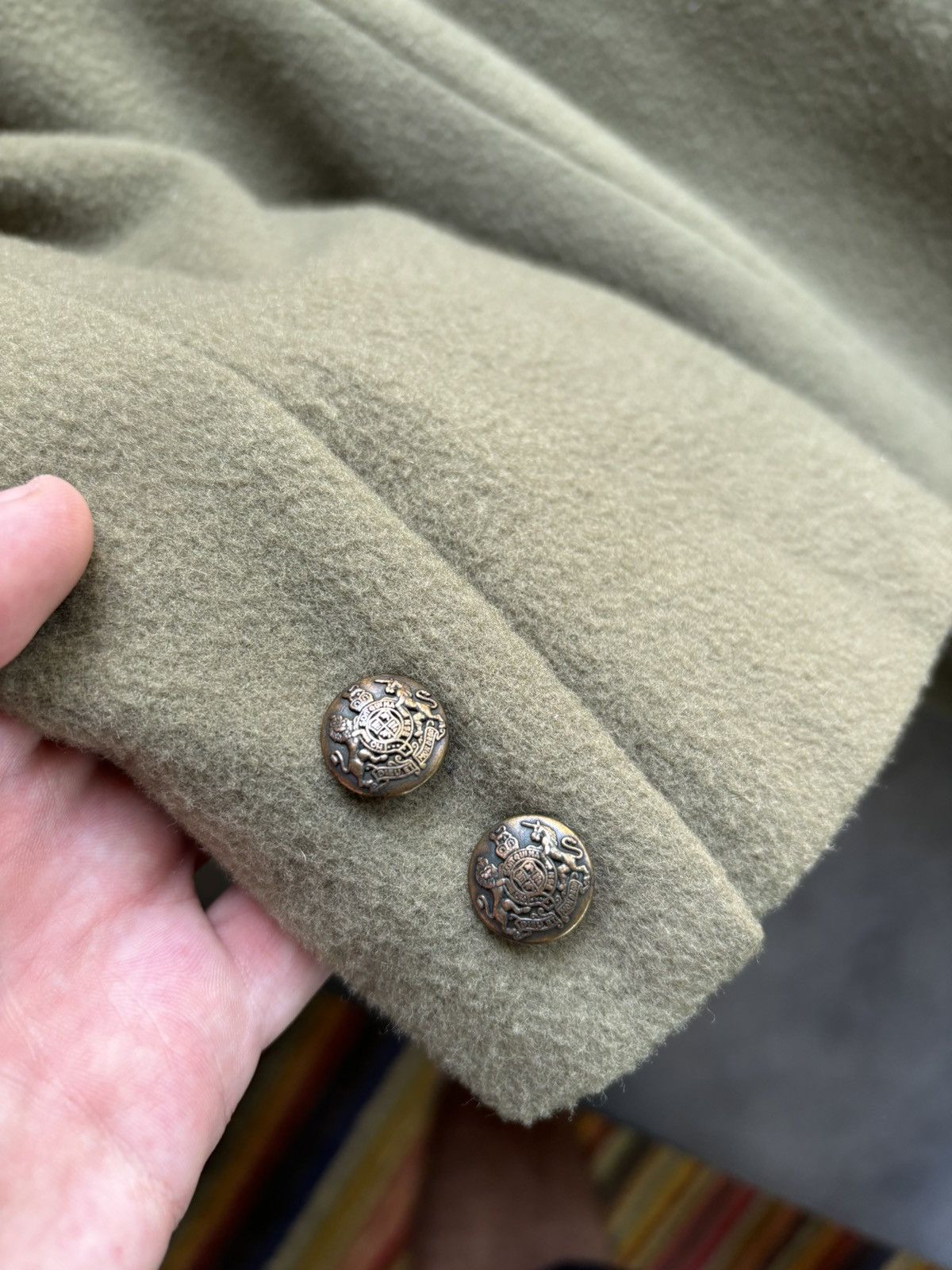 Vintage Felted Wool Blazer 70s Sports Coat 60s Bulgaria Mod
