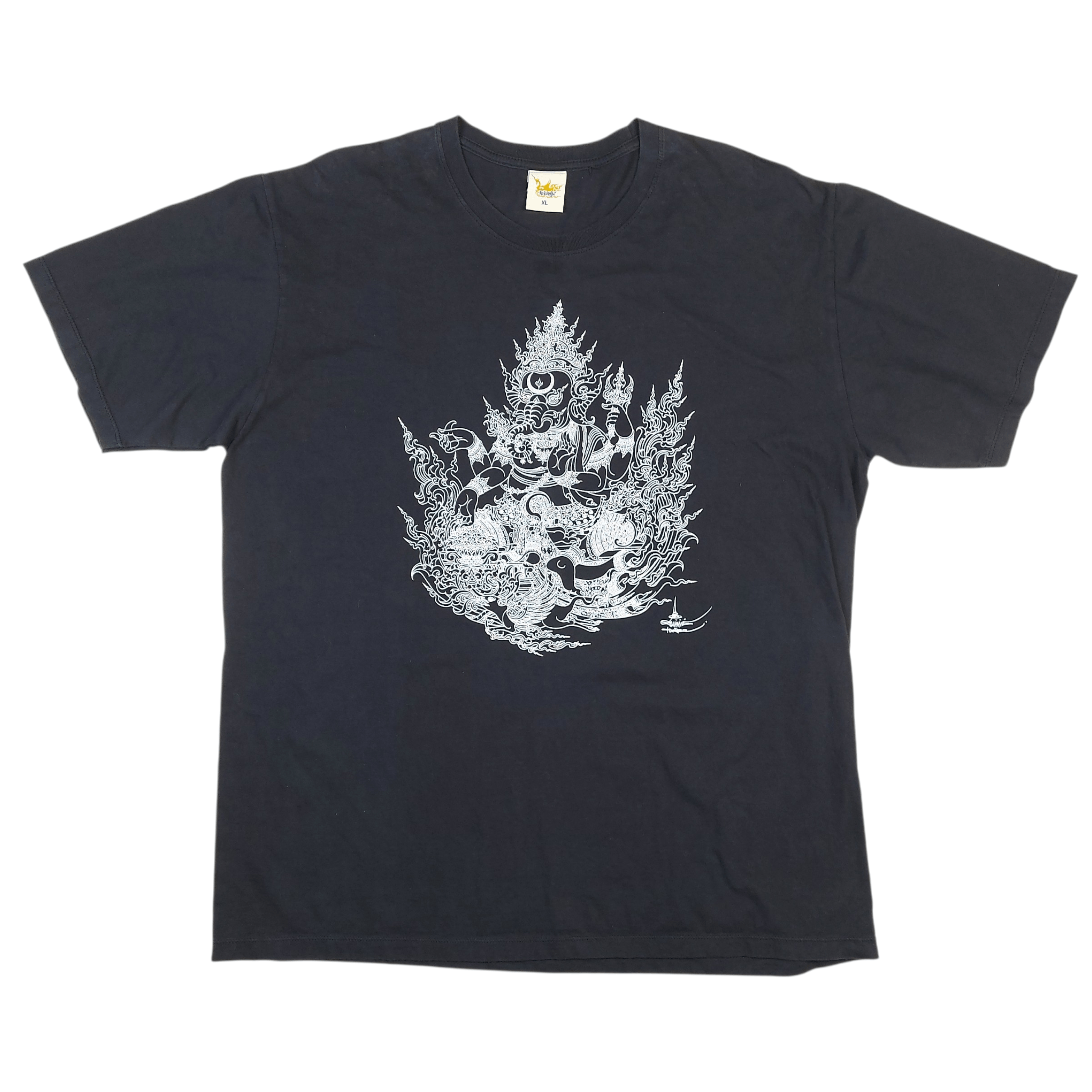 Other 2011 Wat Rong Khun Ganesha Glitter White Temple TEE Size US XL / EU 56 / 4 - 2 Thumbnail
