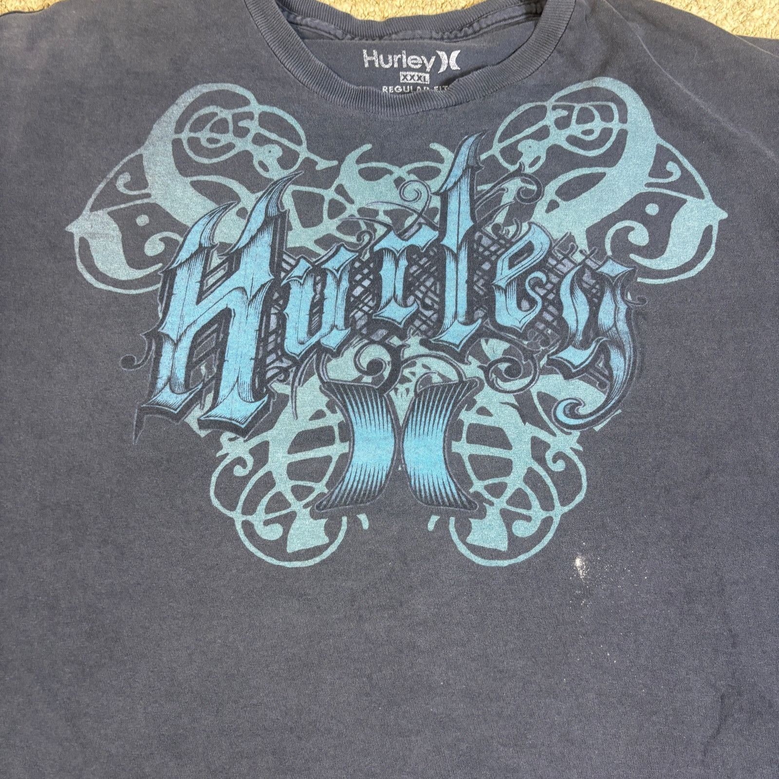 Hurley y2k 2000s Hurley affliction grunge style tshirt 3XL surfwear Size US XXL / EU 58 / 5 - 3 Thumbnail