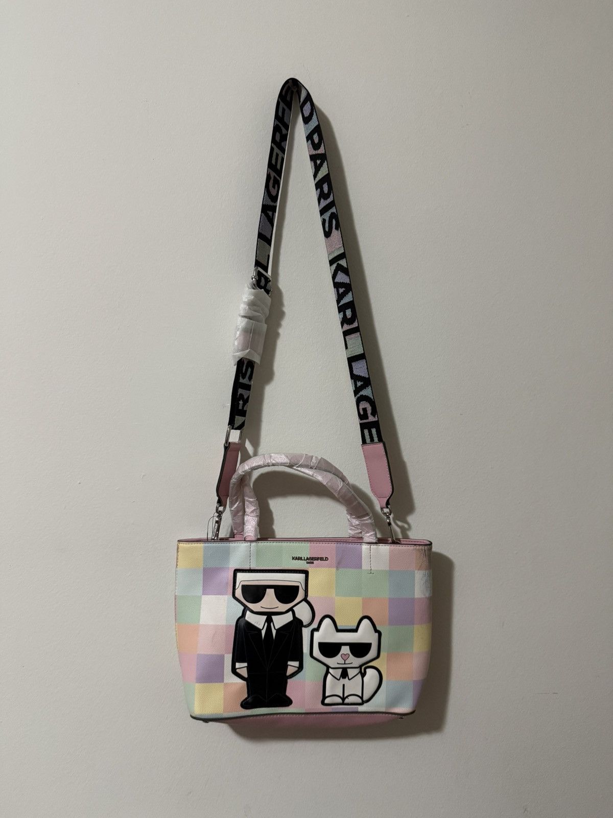 Karl Lagerfeld Karl Lagerfeld Paris Blush Combo Straps Tote Maybelle bag Size ONE SIZE - 2 Thumbnail