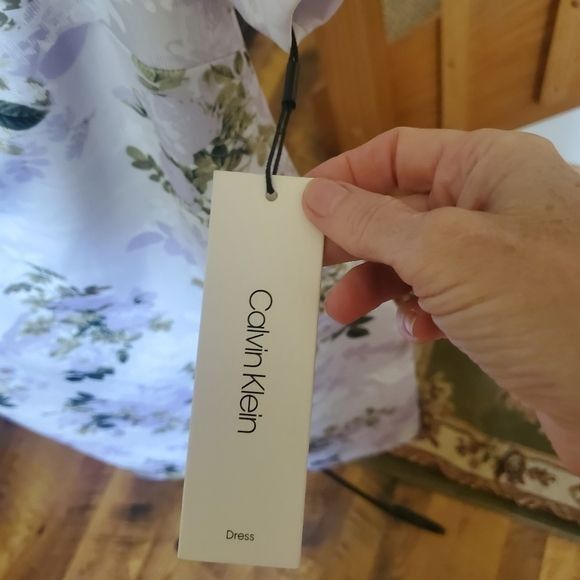 Calvin Klein Calvin Klein Bodycon Event On or Off Shoulder Sheath Opal Pu Size XL / US 12-14 / IT 48-50 - 6 Thumbnail
