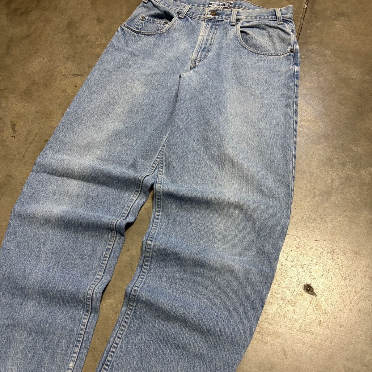 Gap Vintage Gap Baggy Fit Denim Jeans Light Wash Faded 90s USA Size US 34 / EU 50 - 3 Thumbnail