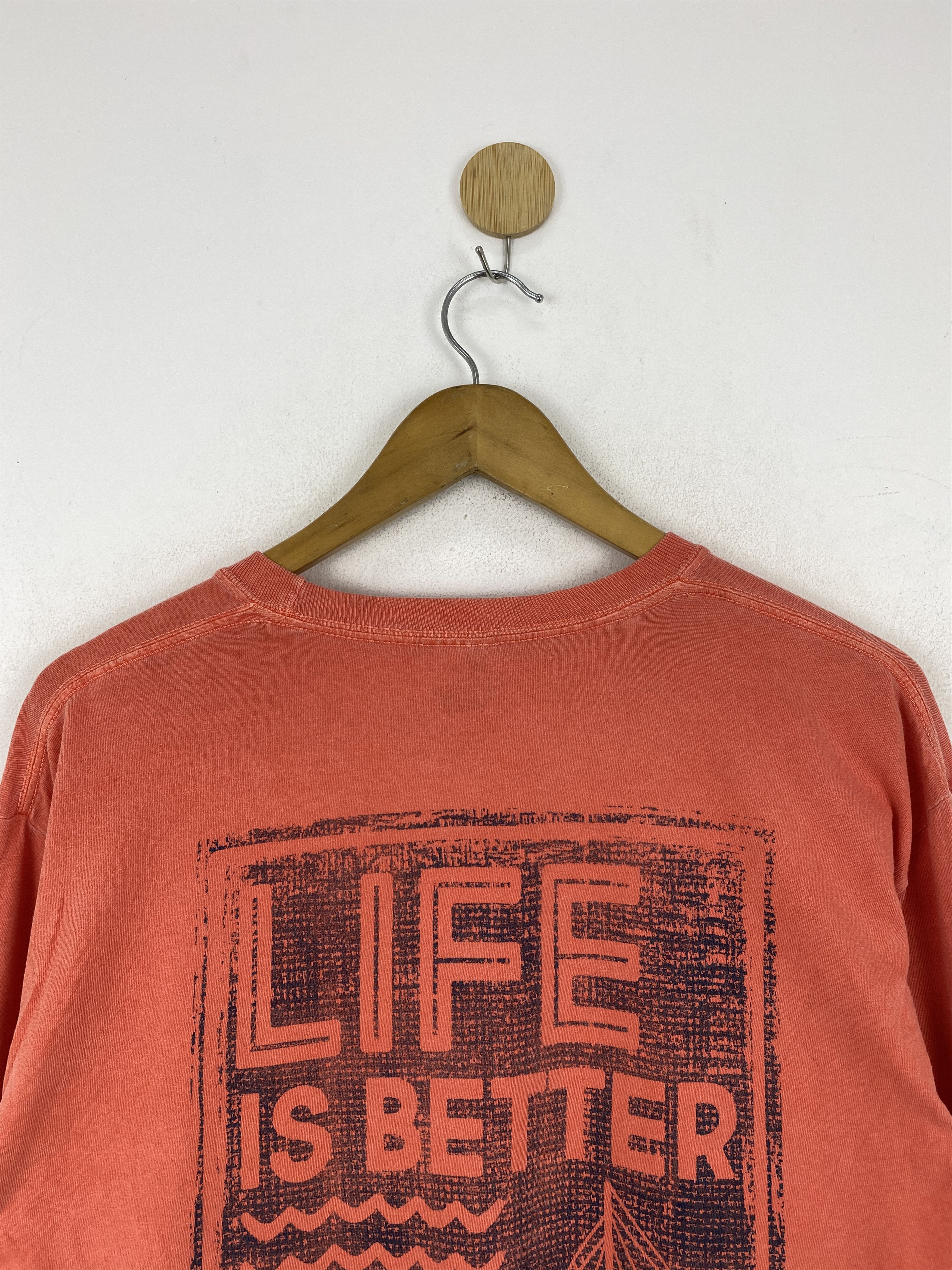 Vintage Vintage Bubba Gump Forrest Gump Long Sleeve Tee TA0657 Size US M / EU 48-50 / 2 - 4 Thumbnail