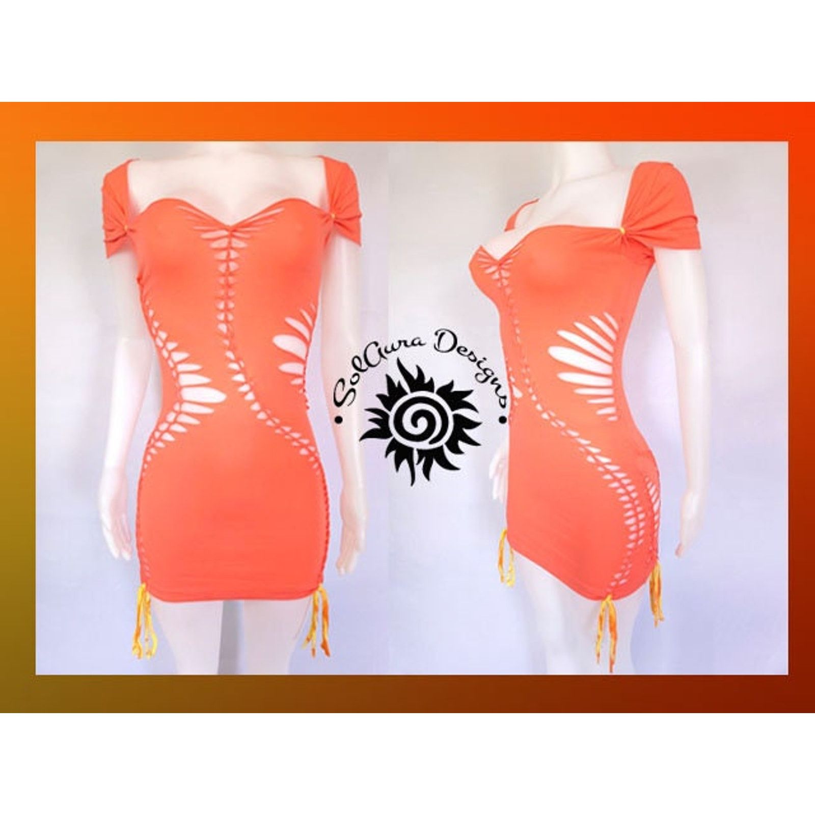 Other TEMPTRESS COLLECTION - SMALL - Dreamsicle Delight Dress Size S / US 4 / IT 40 - 1 Thumbnail
