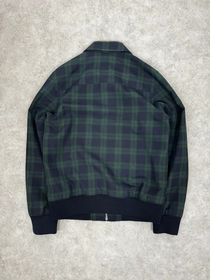 A.P.C. A.P.C College Tartan Navy & Green Jacket Size US S / EU 44-46 / 1 - 4 Thumbnail